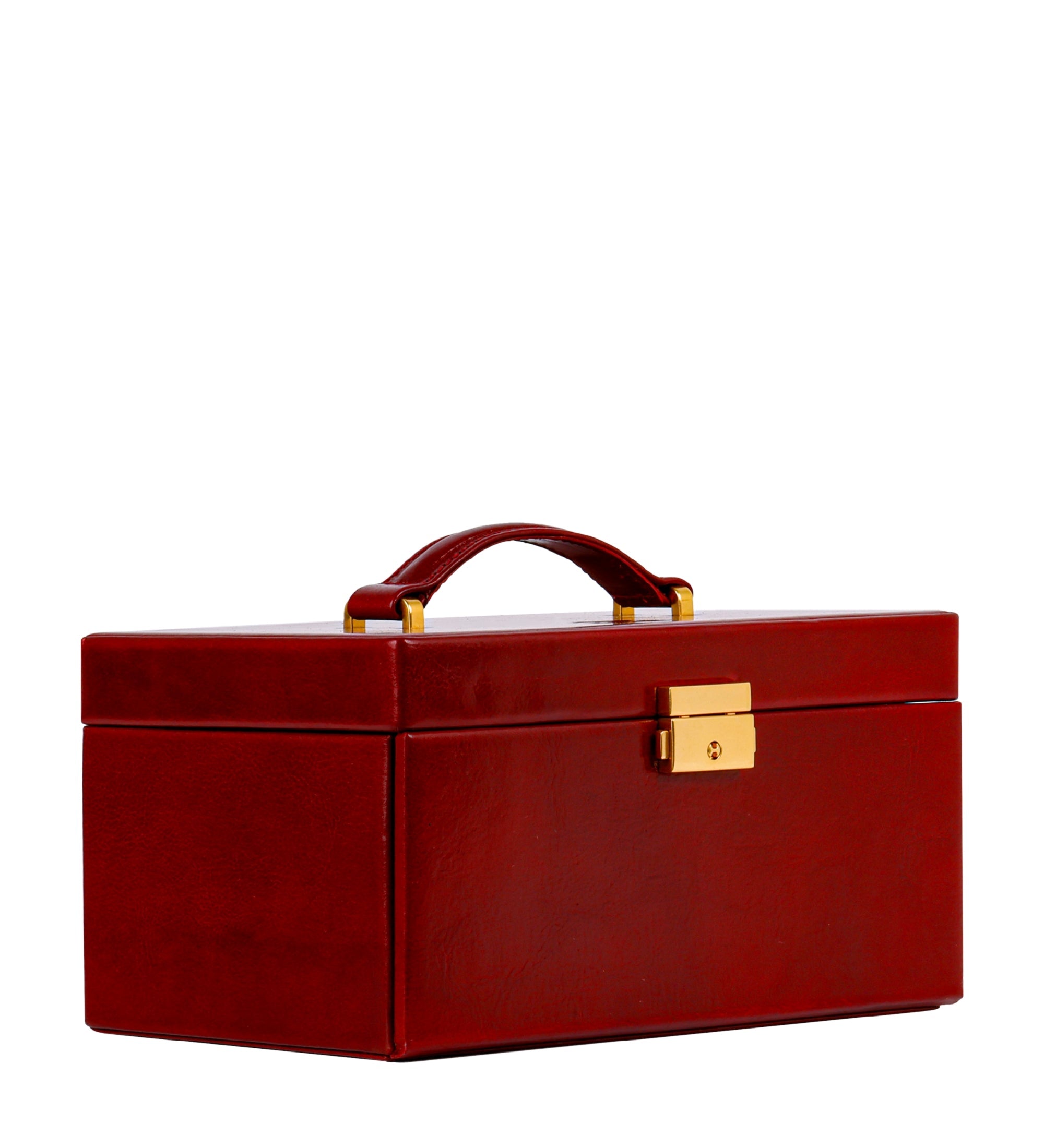 Boîte à bijoux en cuir pour femme Beloved