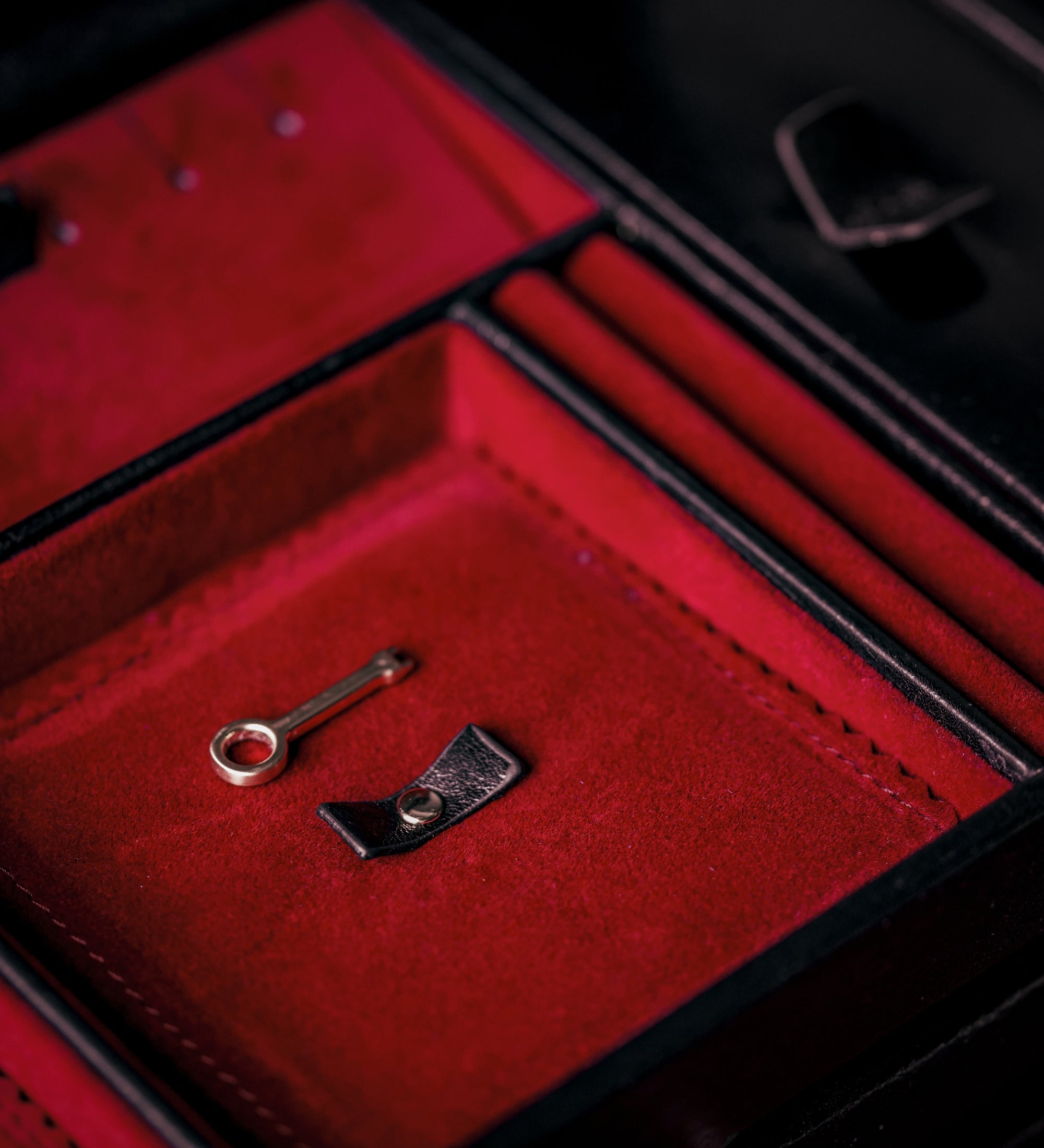 Grande boîte à bijoux en cuir pour femme The Portrait of a Lady