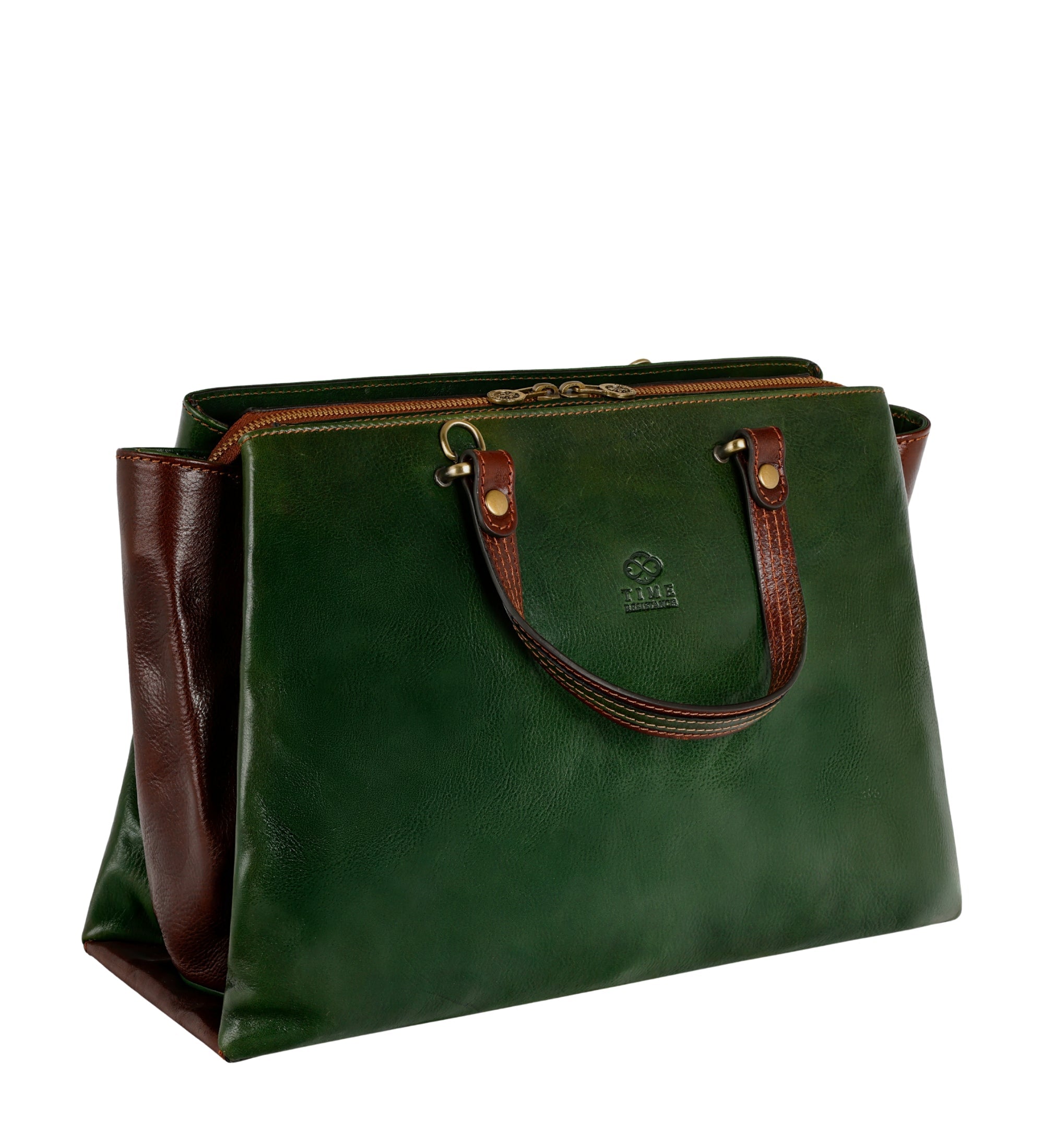 Sac cabas à l’épaule en cuir pour femme The Scarlet Letter