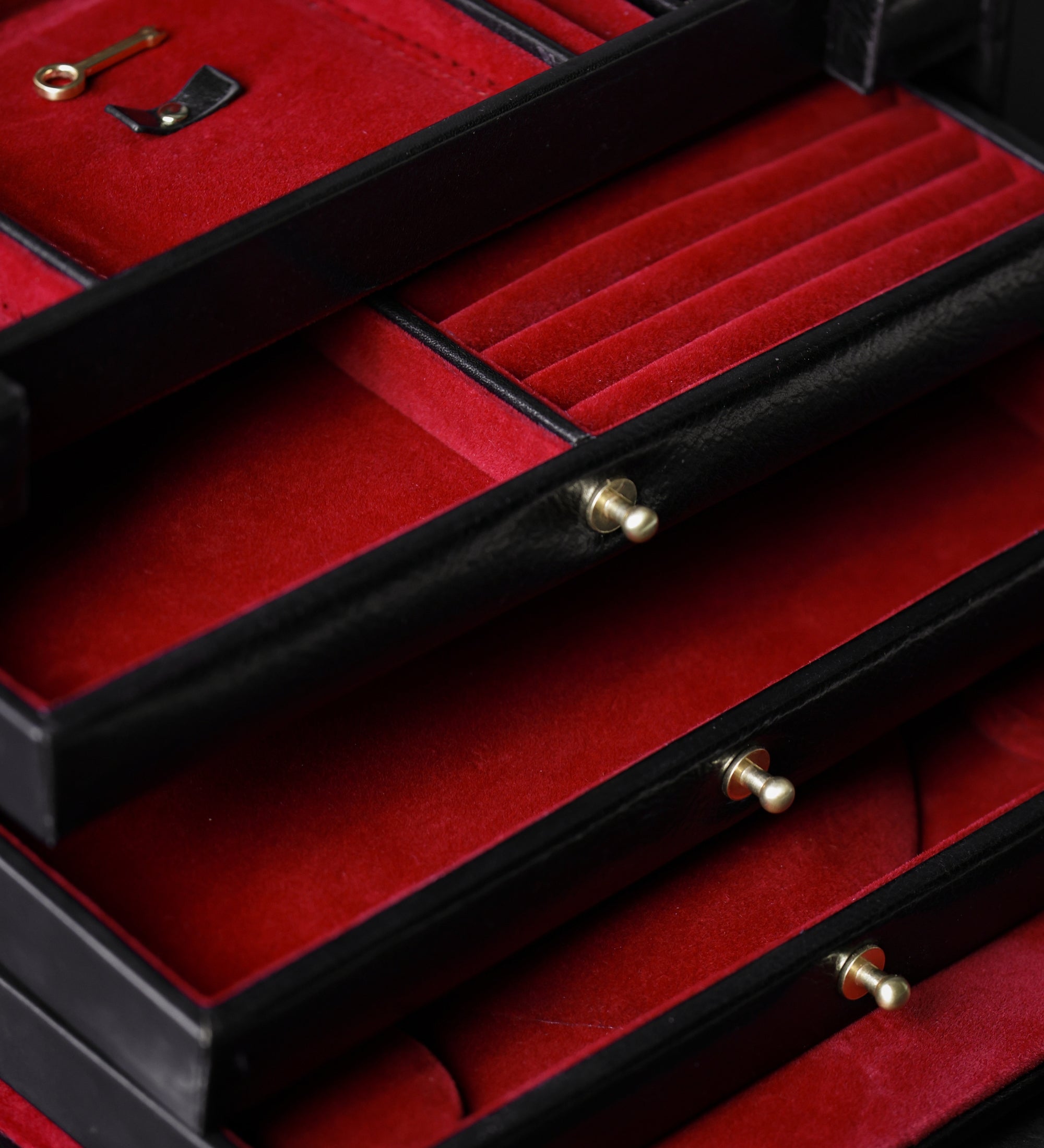 Grande boîte à bijoux en cuir pour femme The Portrait of a Lady