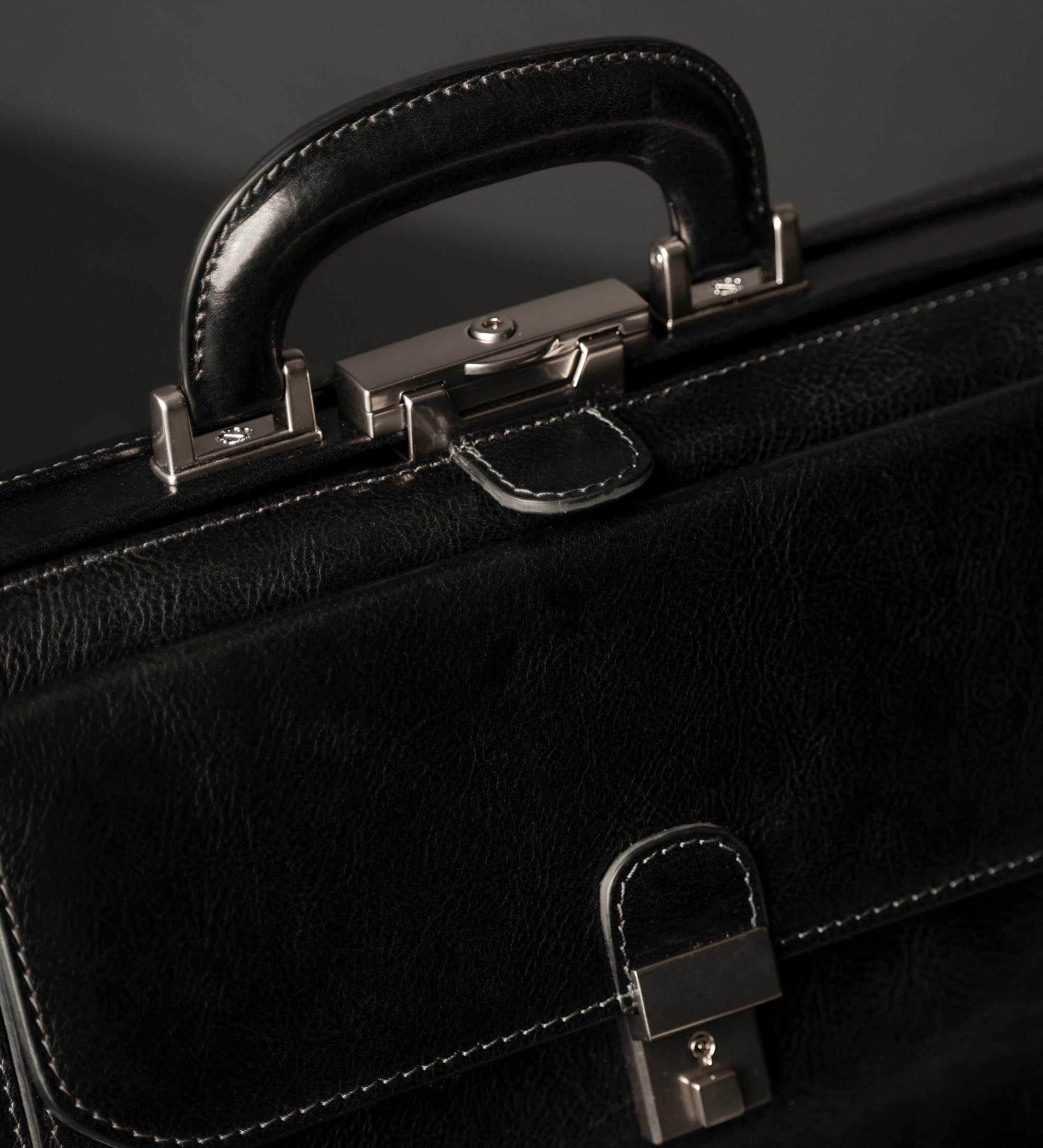Grand sac de docteur en cuir italien pour femme Hamlet