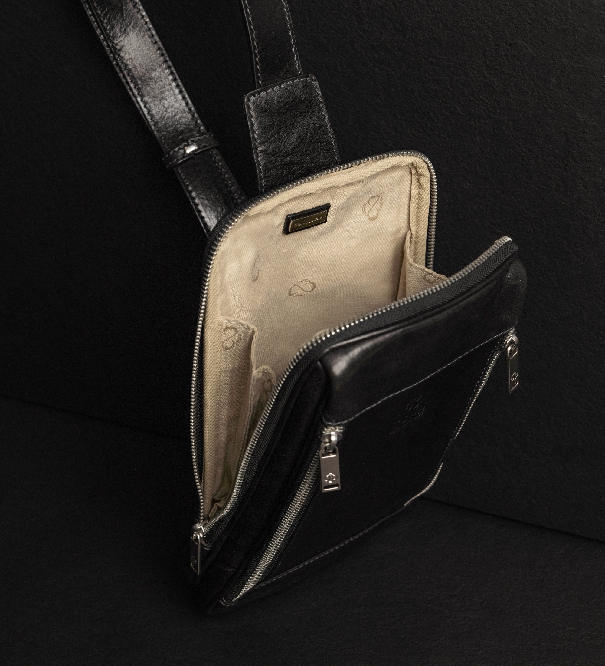 Sac bandoulière en cuir Kim