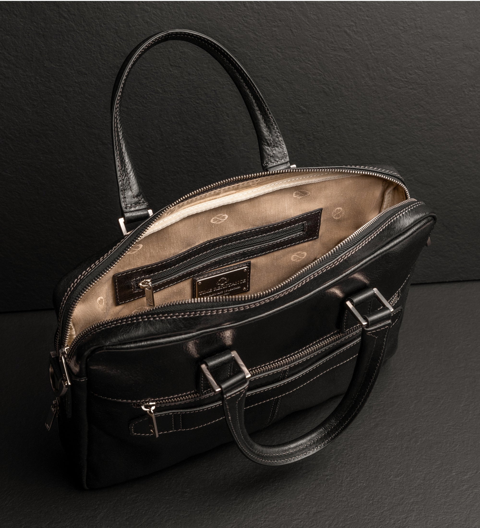 Sacoche pour ordinateur portable en cuir pour femme Orlando