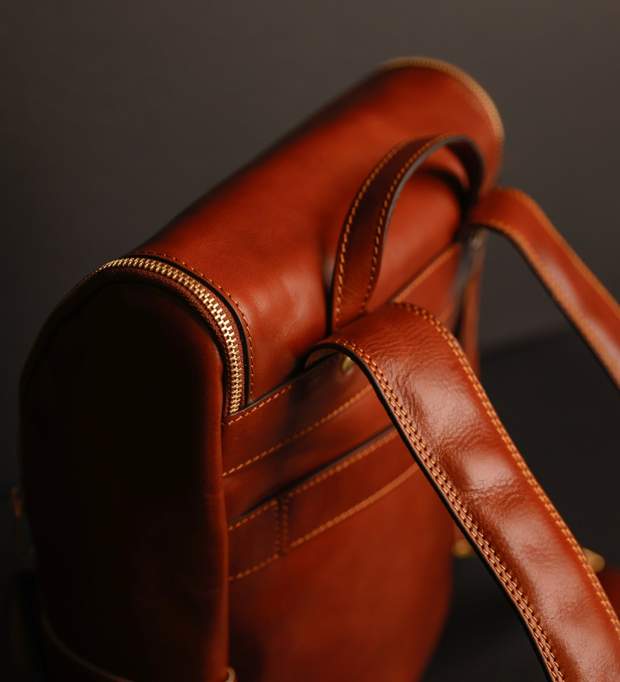 Grand sac à dos en cuir The Odyssey