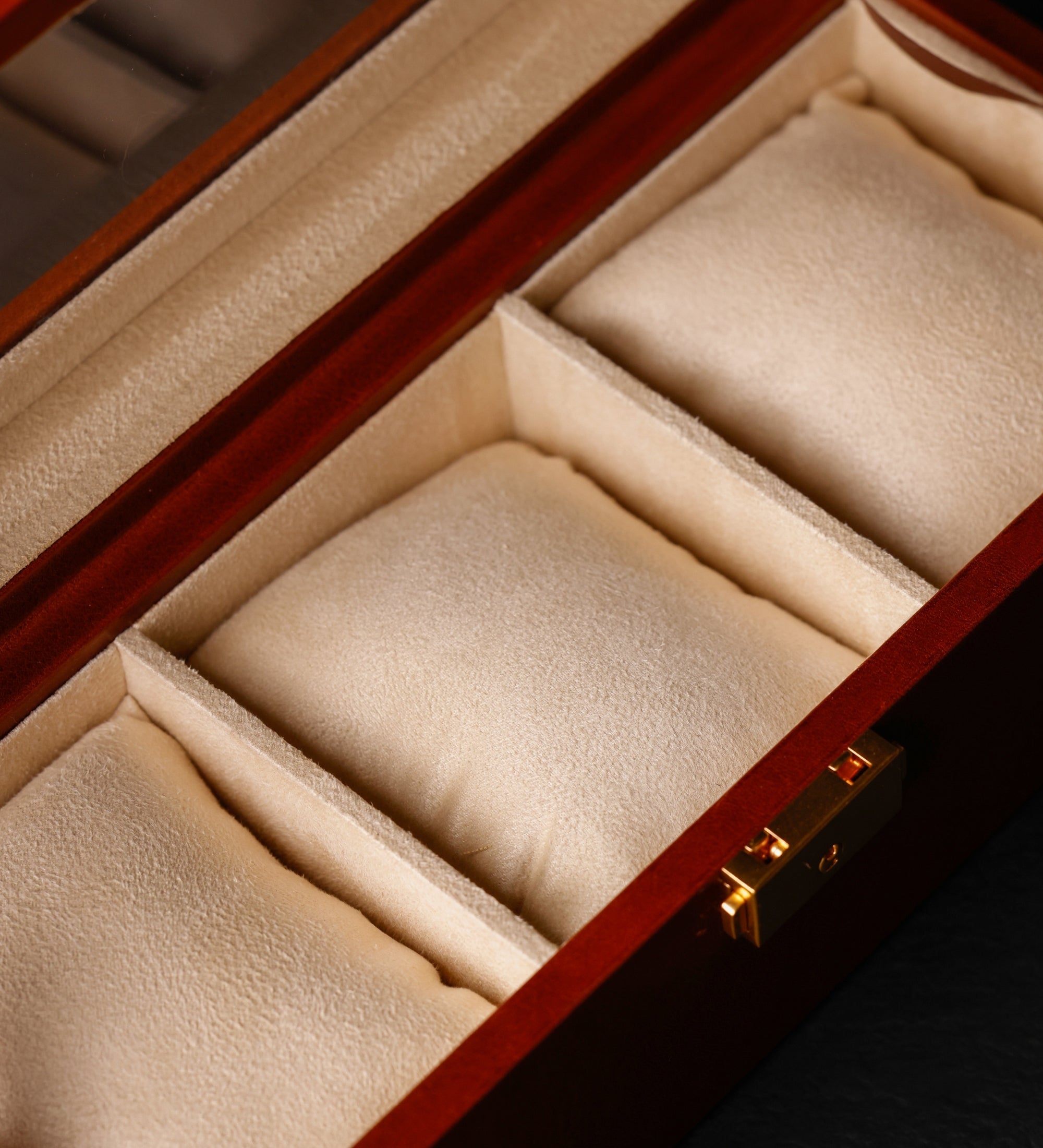 Boîte à montres, organiseur de montres en cuir pour femme Silence