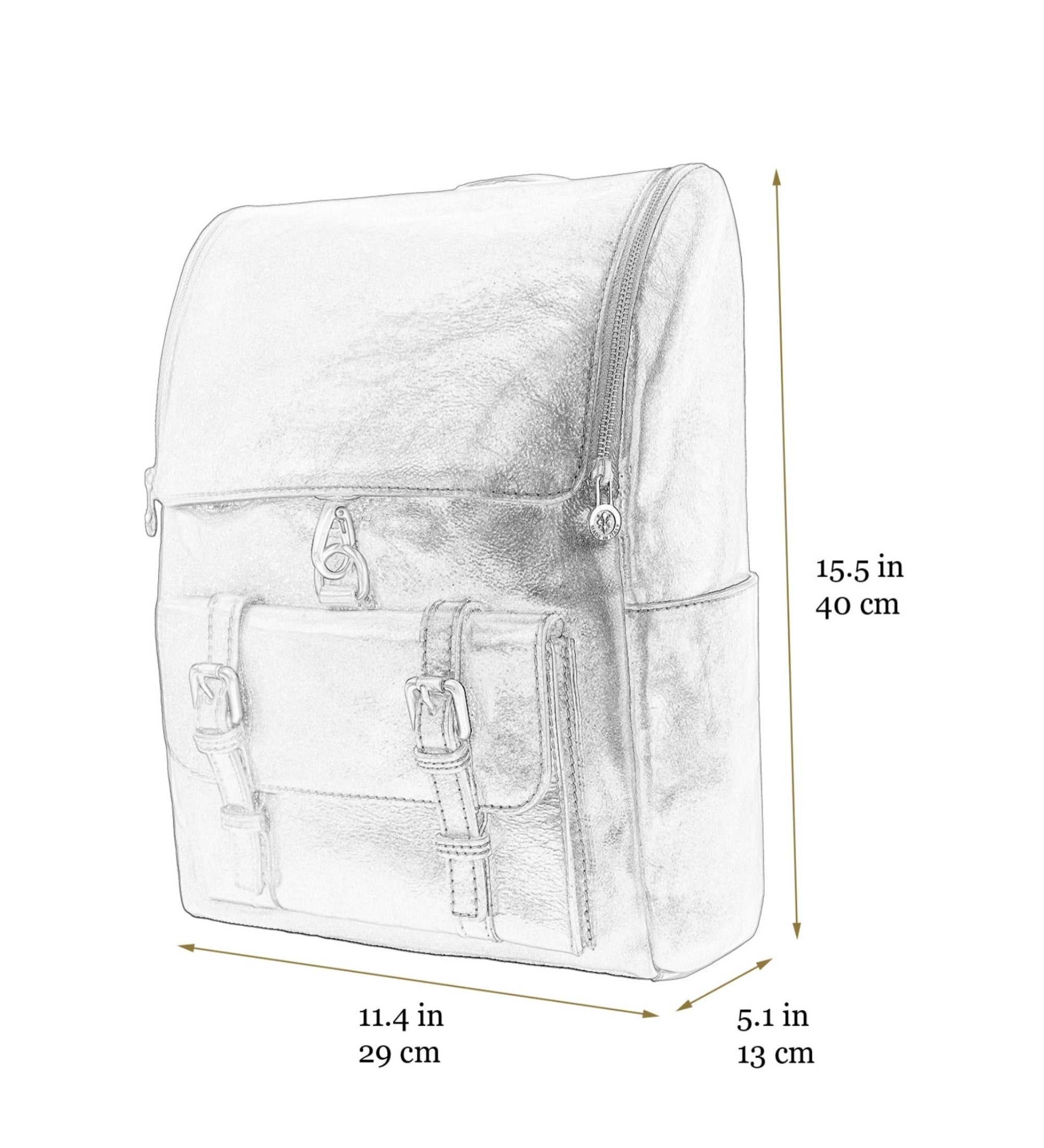 Grand sac à dos en cuir pour femme The Odyssey