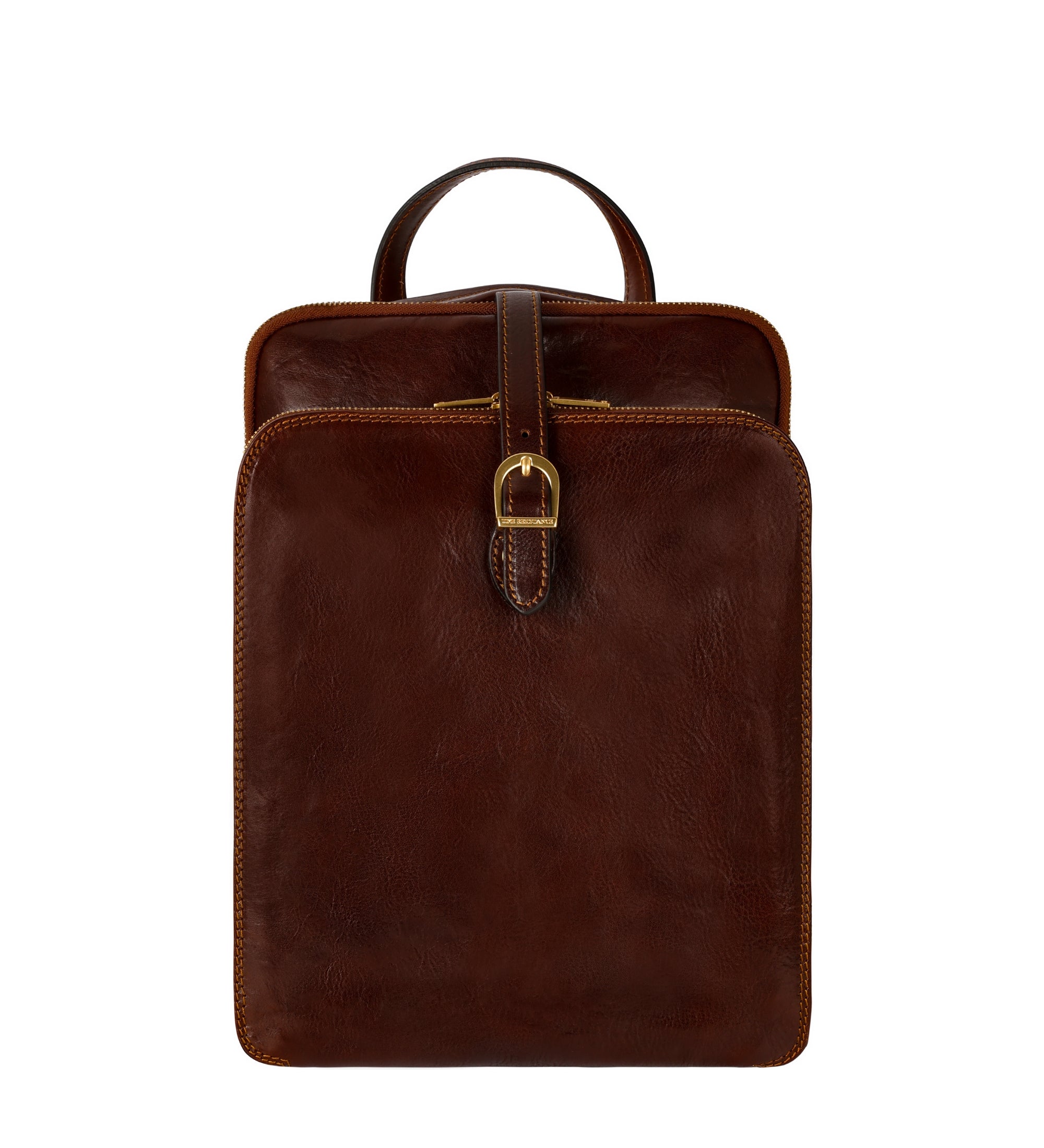 Sac à dos convertible à bandoulière en cuir pour femme Clarissa