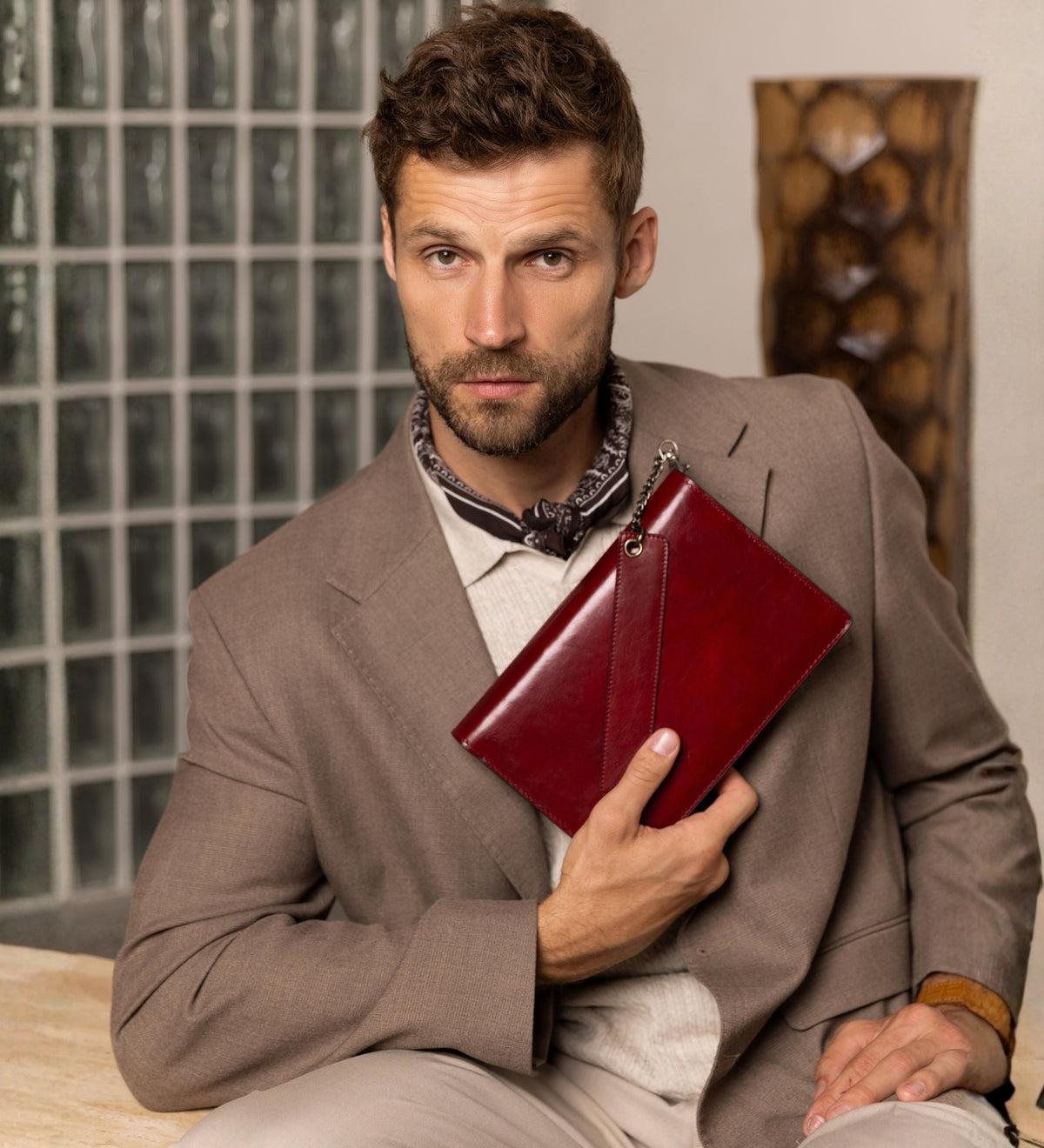 Carnet en cuir avec bloc-notes rechargeable A5 The Diary of a Nobody