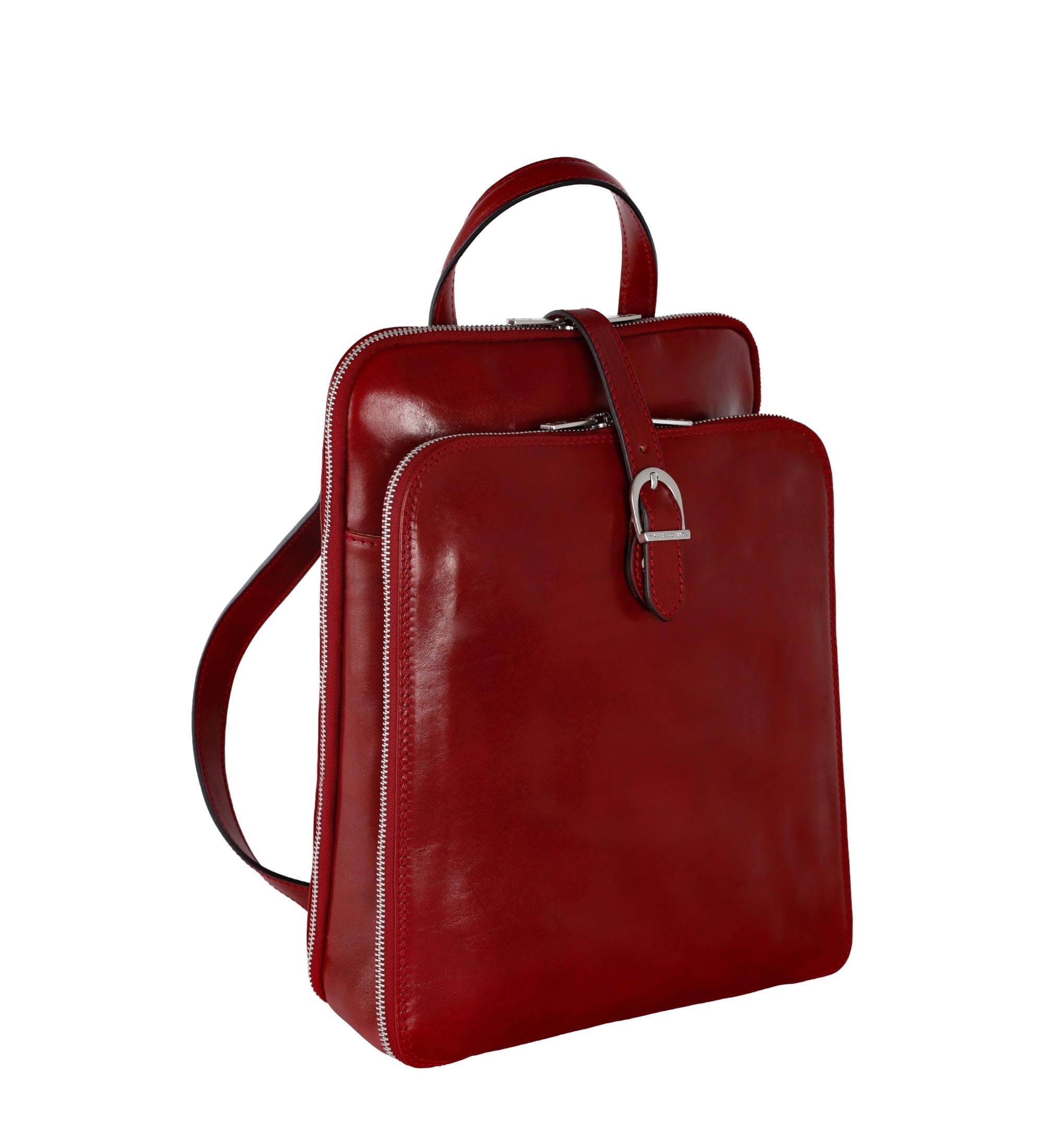 Sac à dos convertible à bandoulière en cuir pour femme Clarissa