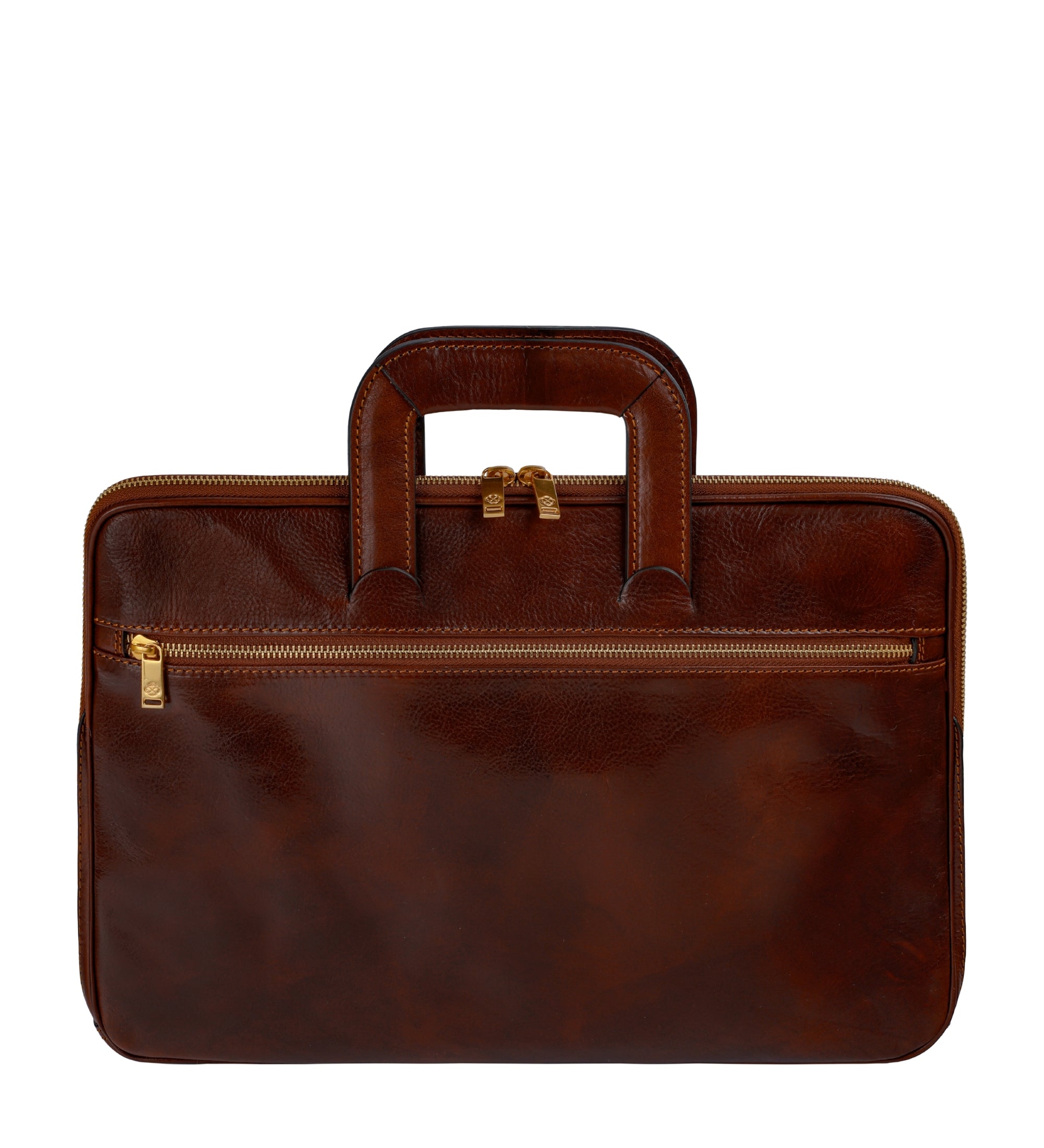 Sacoche pour ordinateur portable en cuir pour femme Brave New World