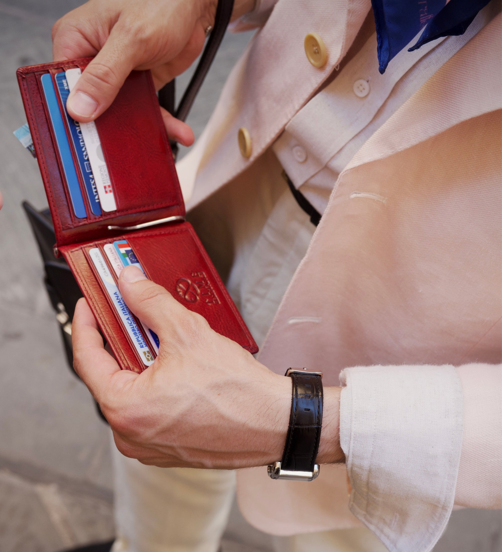 Portefeuille Pince à Billets en Cuir The Outsider