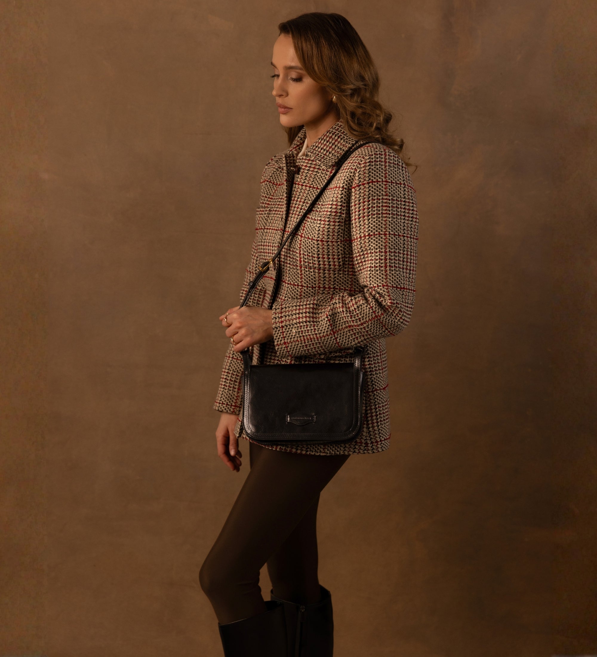 Sac à bandoulière en cuir pour femme Il Piacere