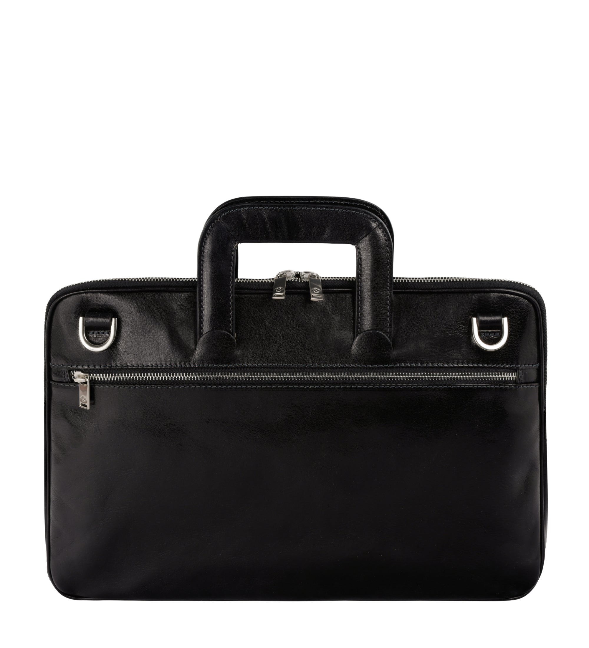 Sacoche pour ordinateur portable en cuir pour femme Brave New World