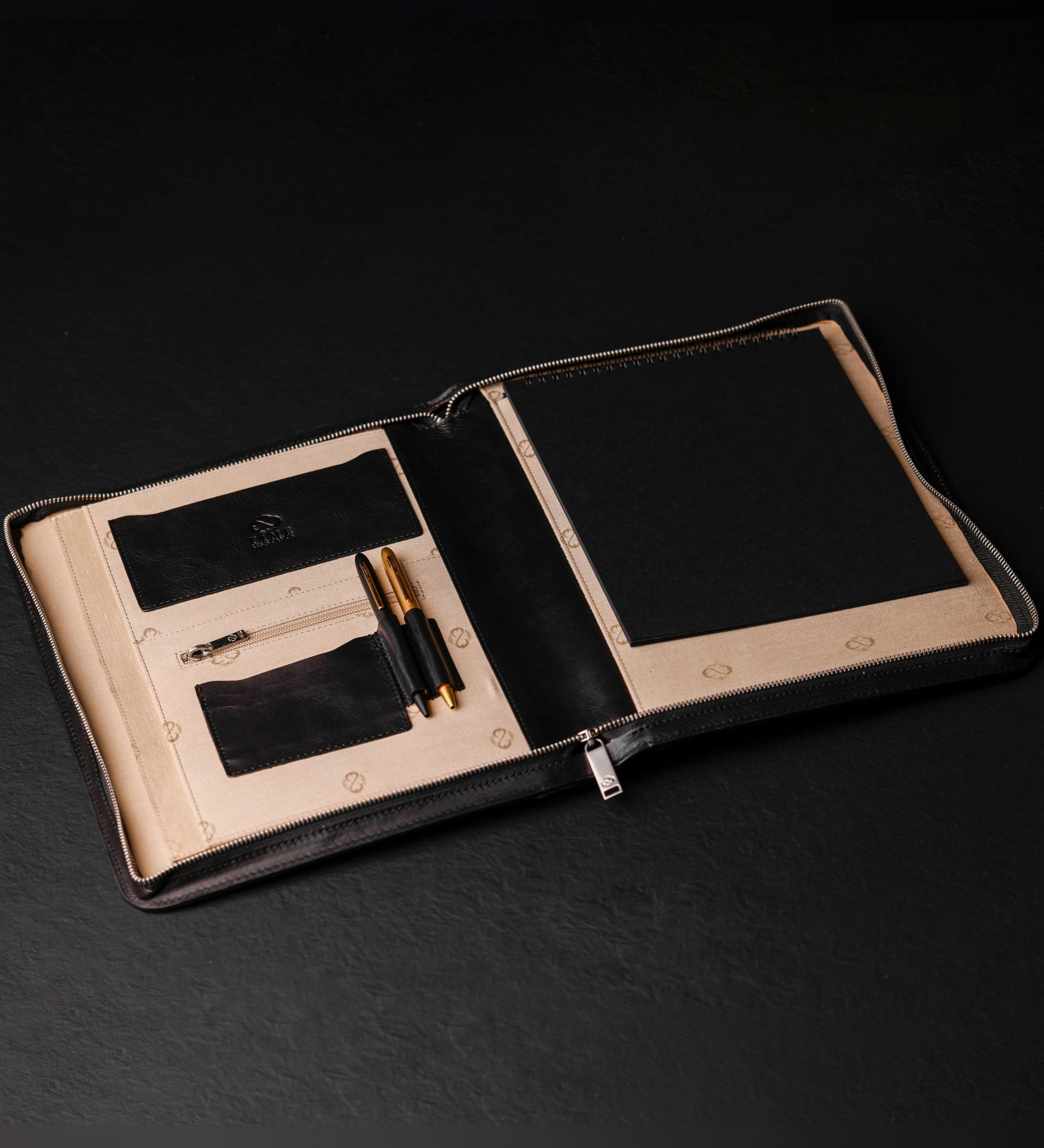 Porte-documents organiseur A4 en cuir pour femme Candide