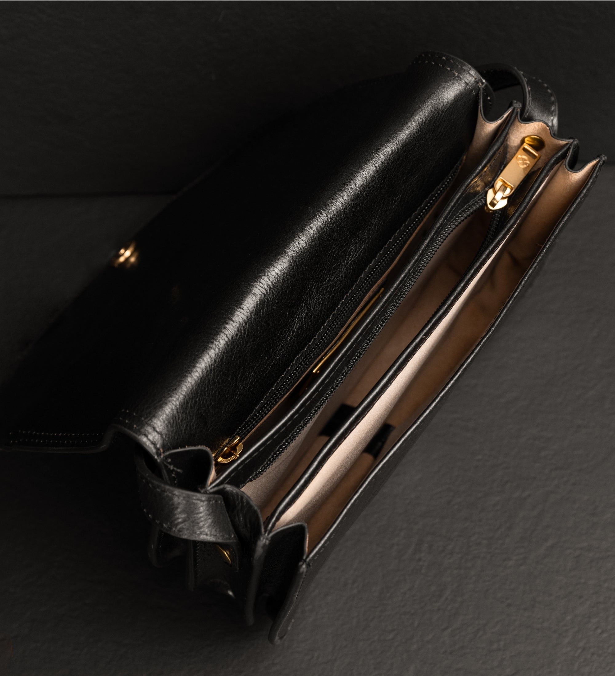 Sac à bandoulière selle en cuir pour femme Moonfleet