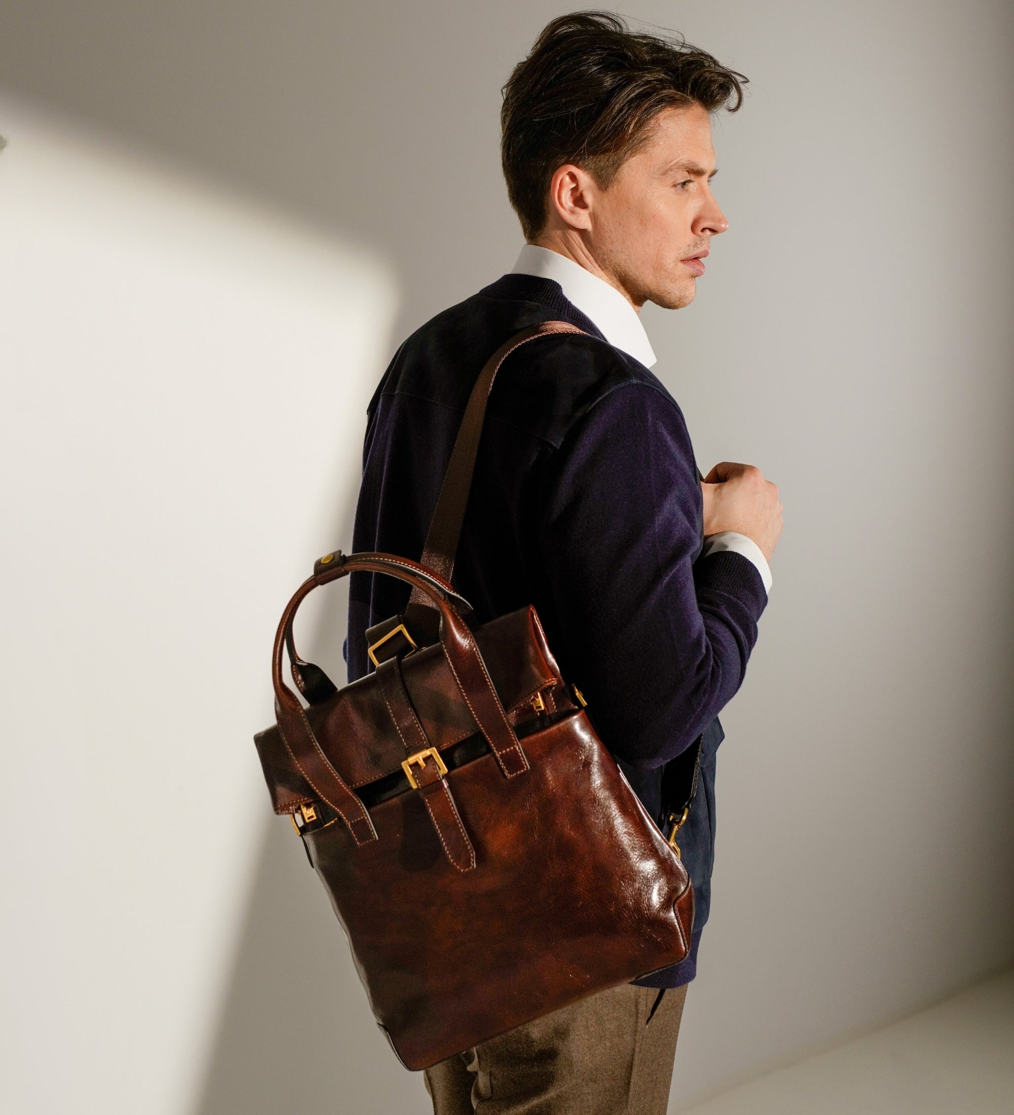 Sac à dos convertible en cuir The Awakening