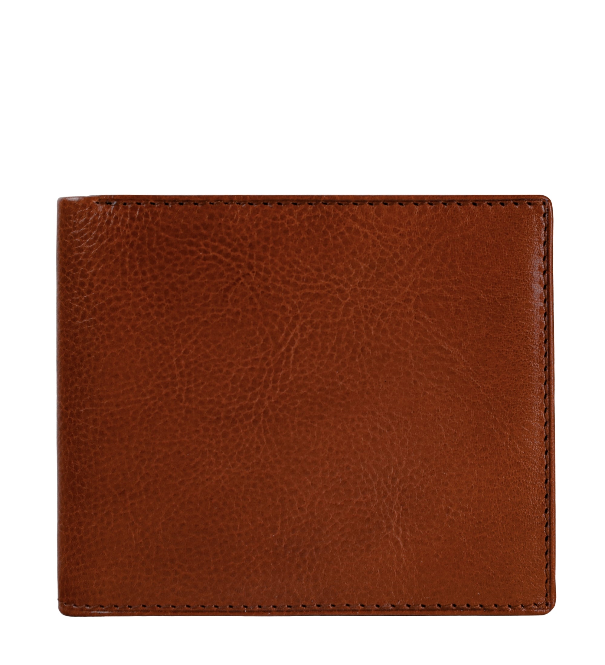 Portefeuille à deux volets en cuir Daniel