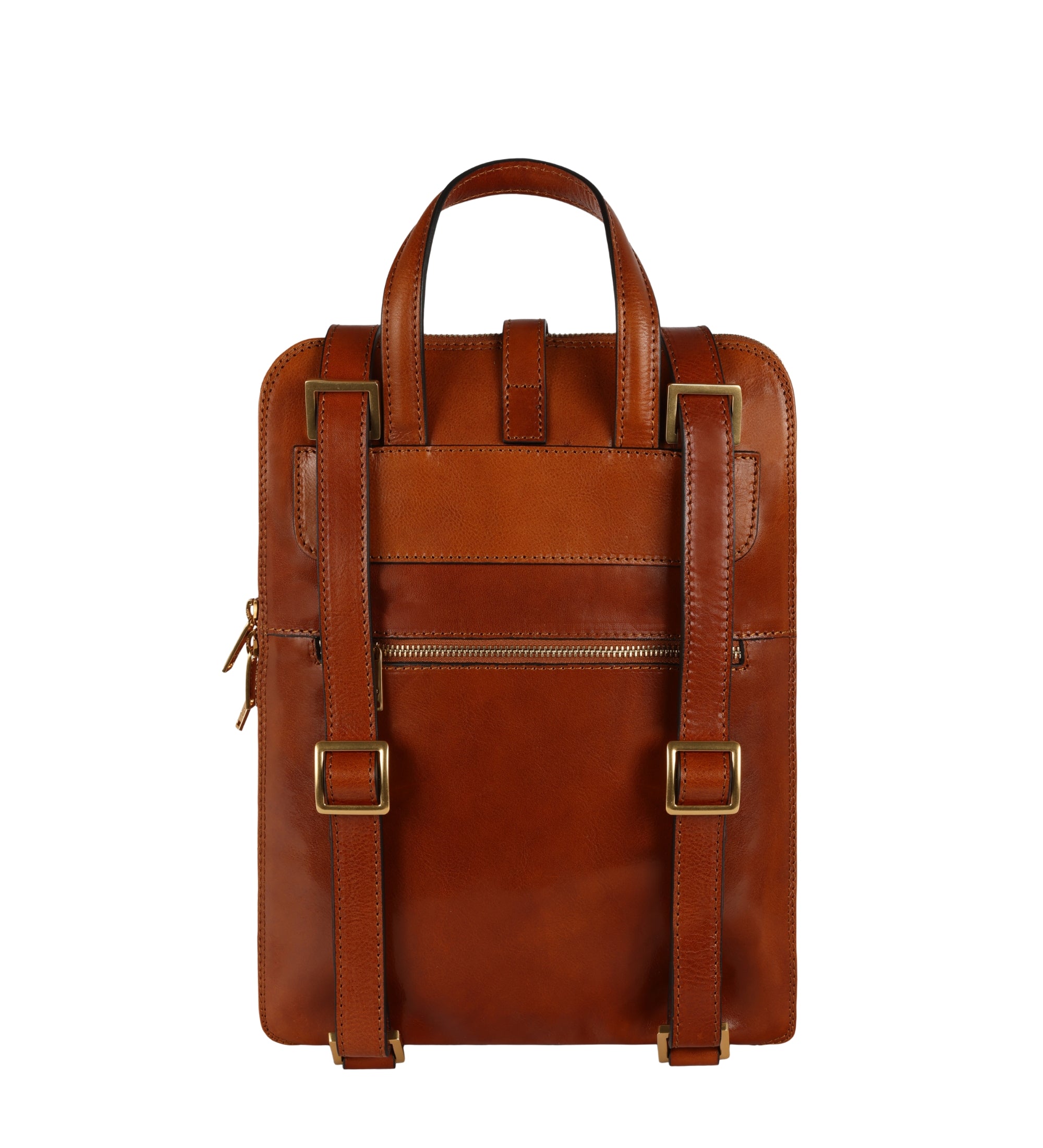 Sac à dos convertible à bandoulière en cuir pour femme Clarissa