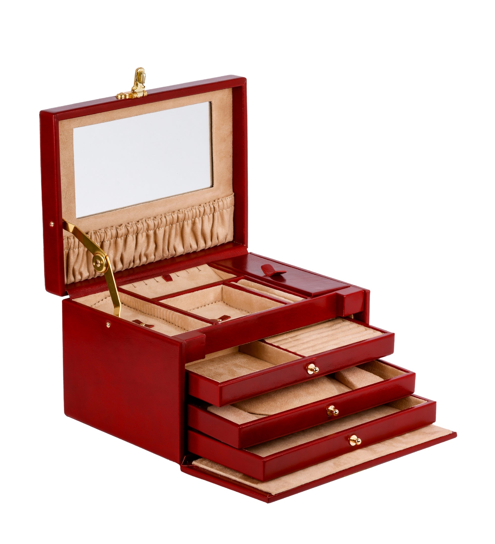 Grande boîte à bijoux en cuir pour femme The Portrait of a Lady