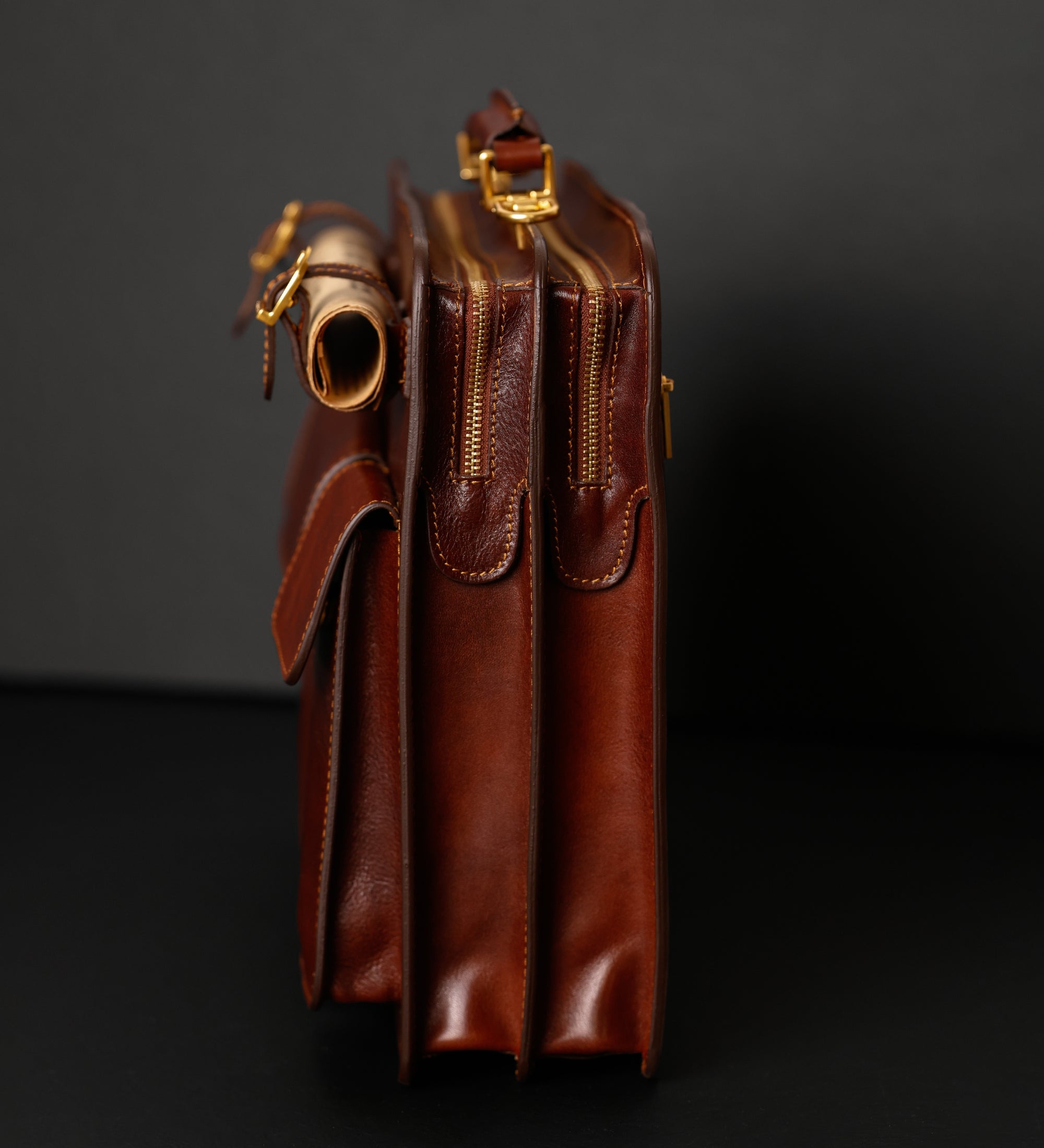 Cartable en cuir The Prophet