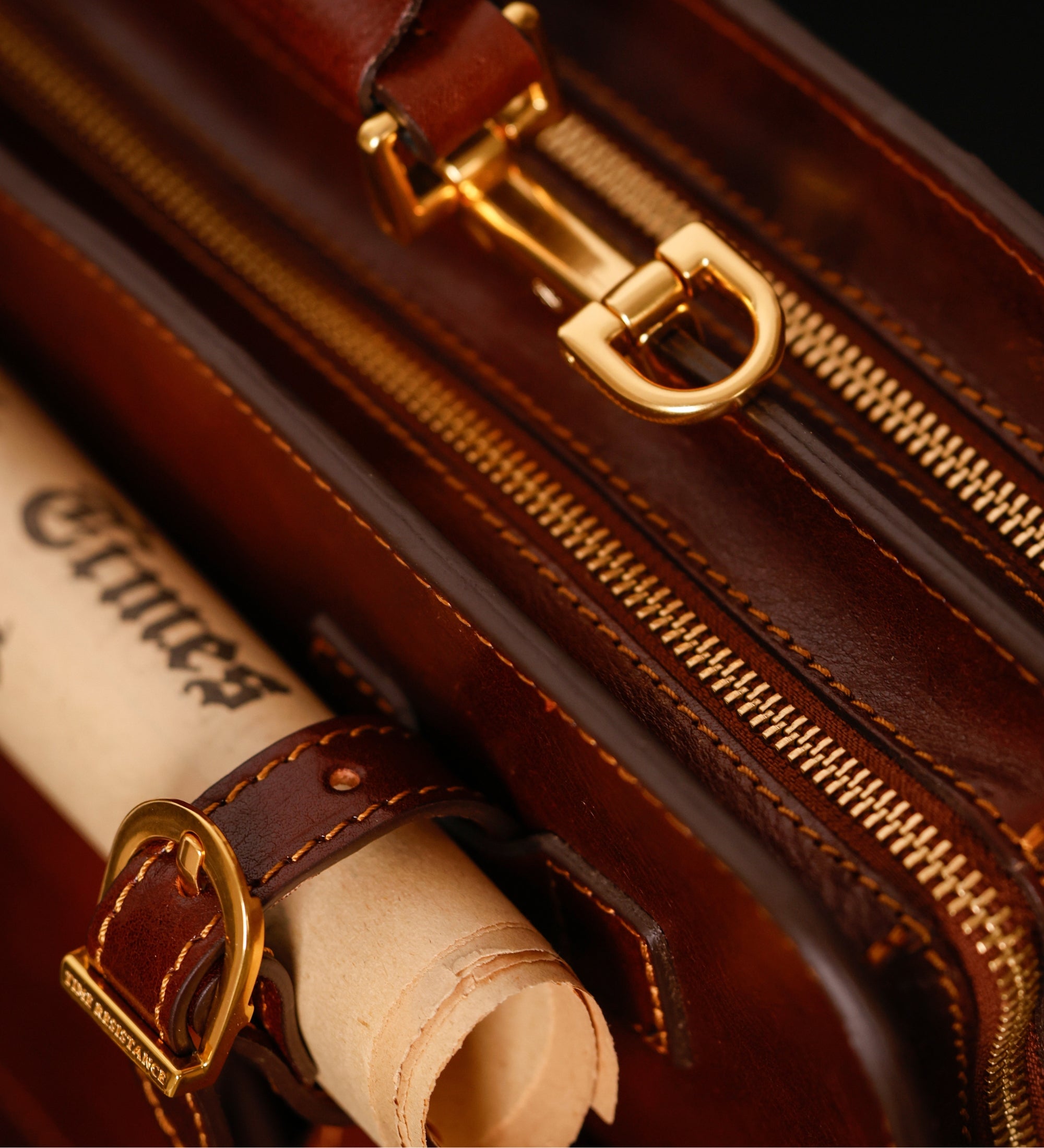 Cartable en cuir The Prophet