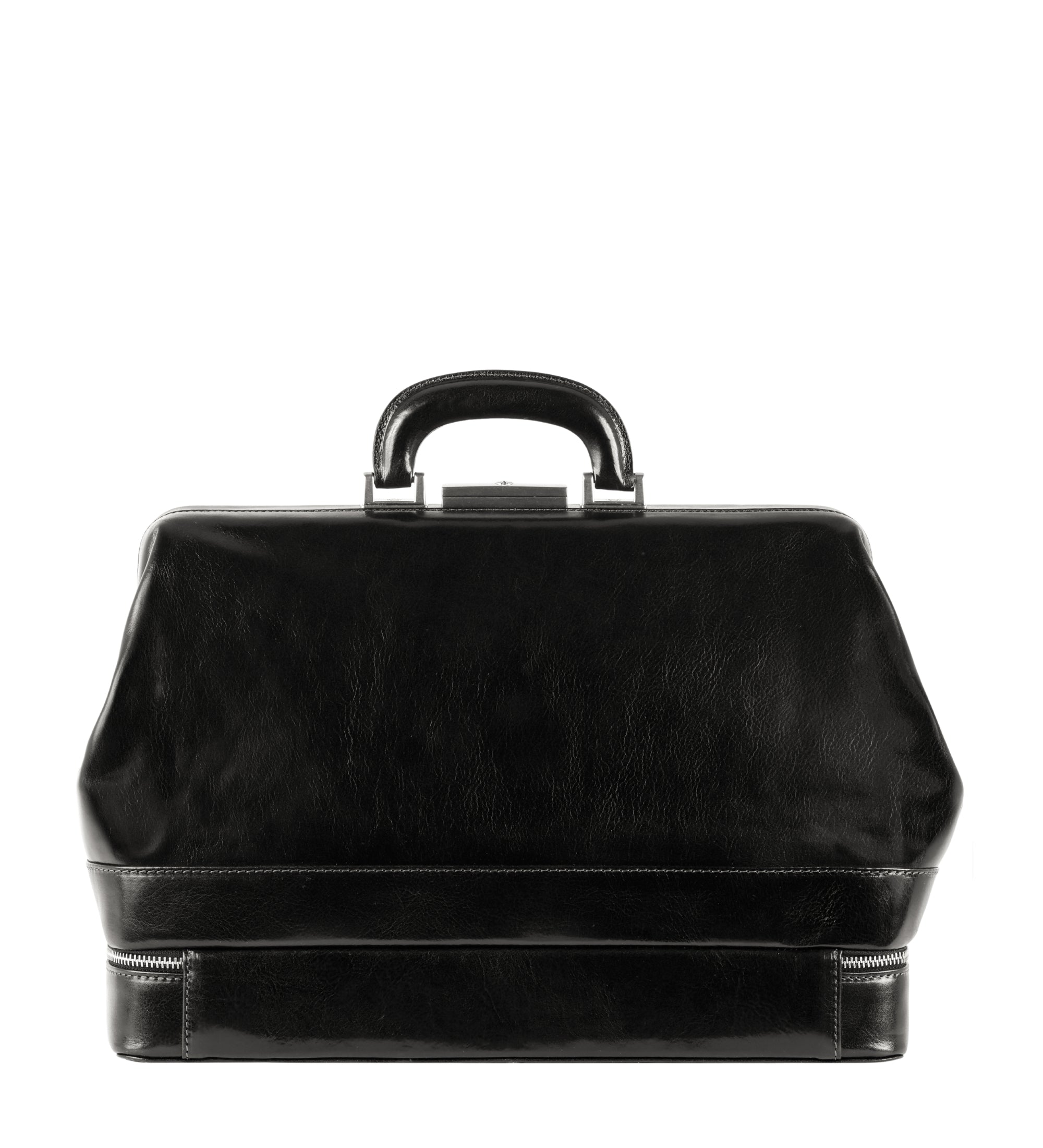 Grand sac de docteur en cuir italien The Master and Margarita