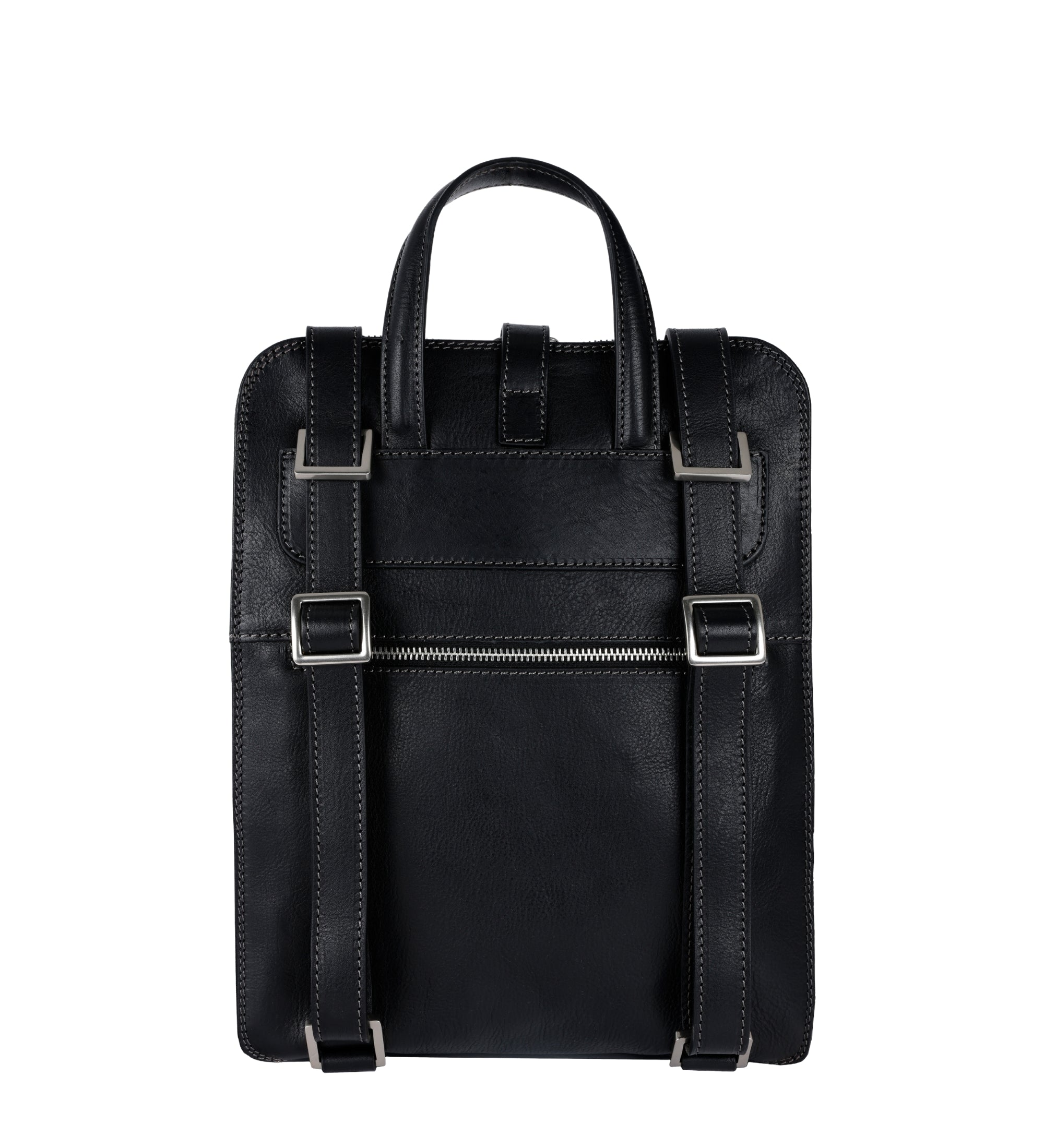 Sac à dos convertible à bandoulière en cuir pour femme Clarissa