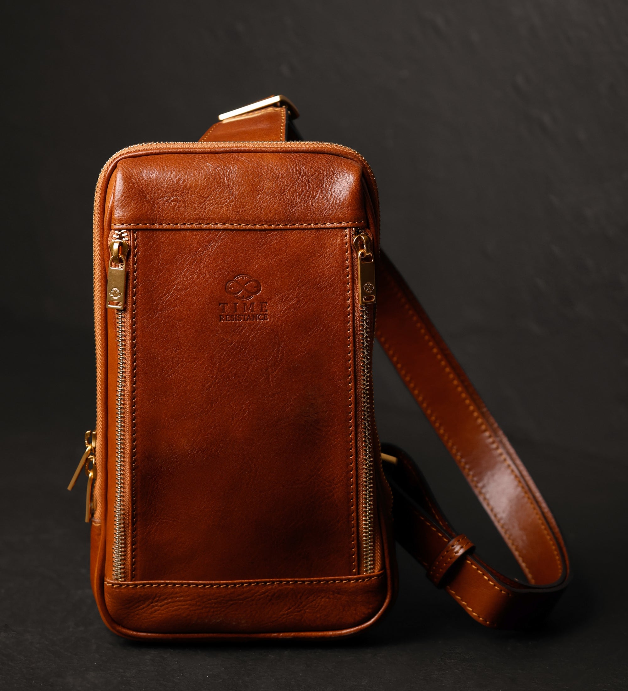 Sac bandoulière en cuir Kim