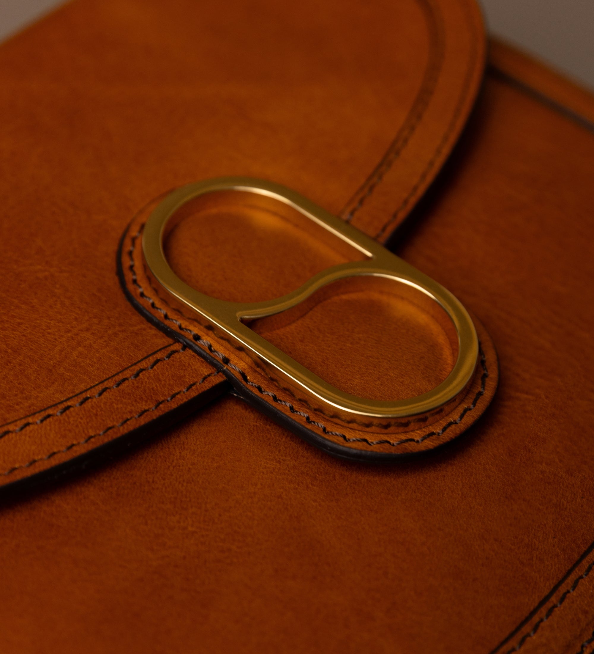 Sac à bandoulière selle en cuir pour femme Villette