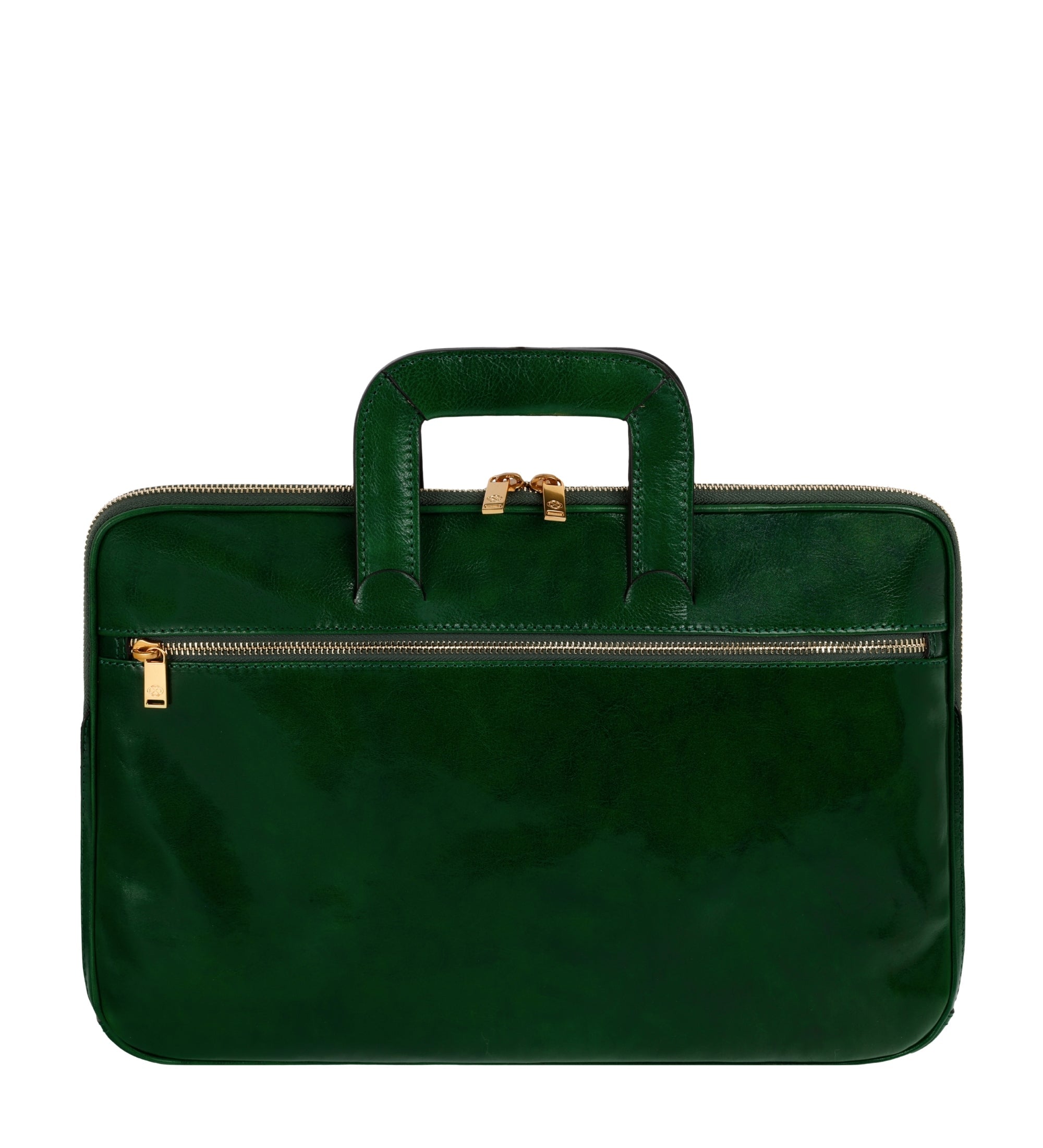 Sacoche pour ordinateur portable en cuir pour femme Brave New World