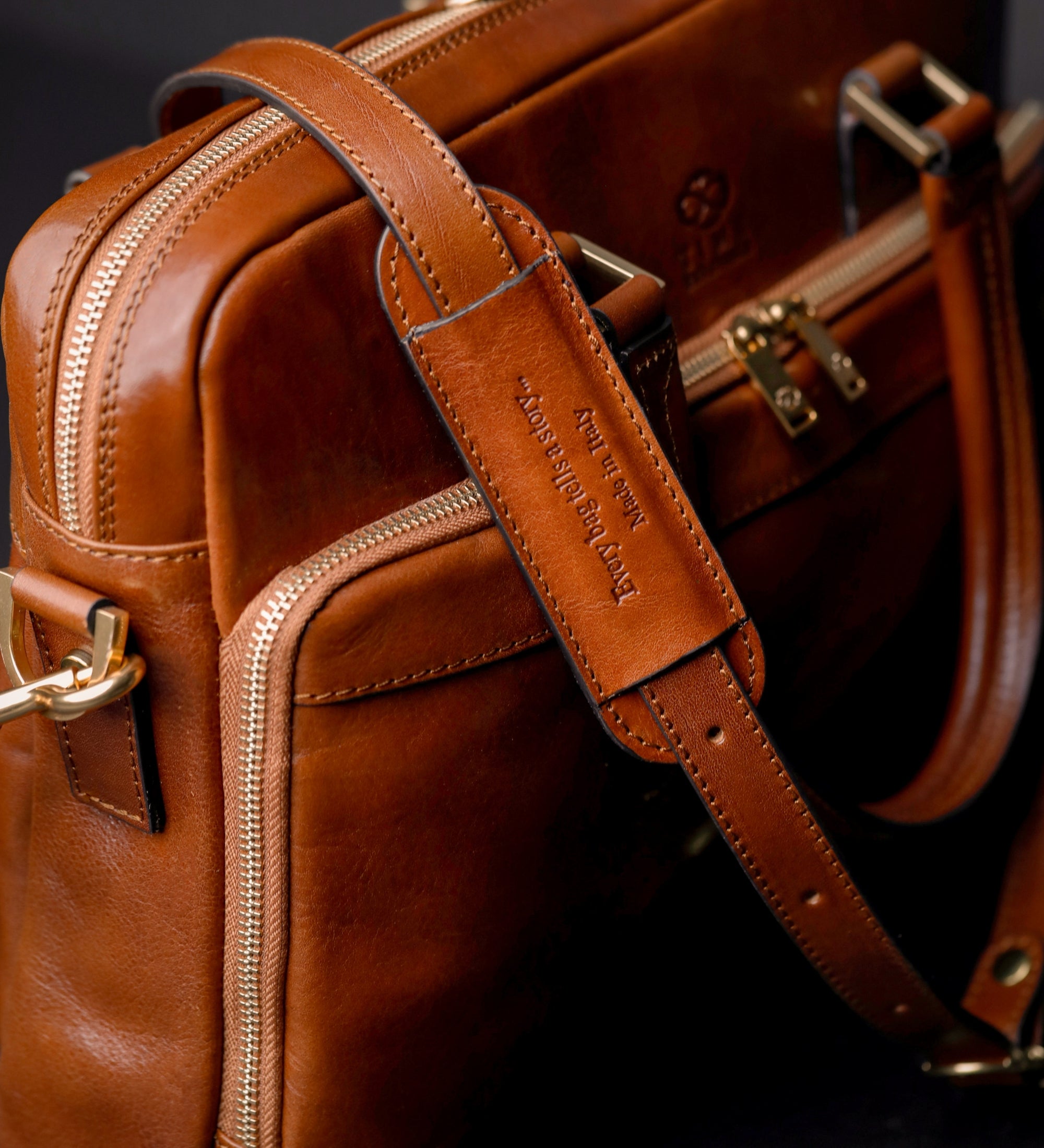 Sacoche pour ordinateur portable en cuir pour femme Orlando