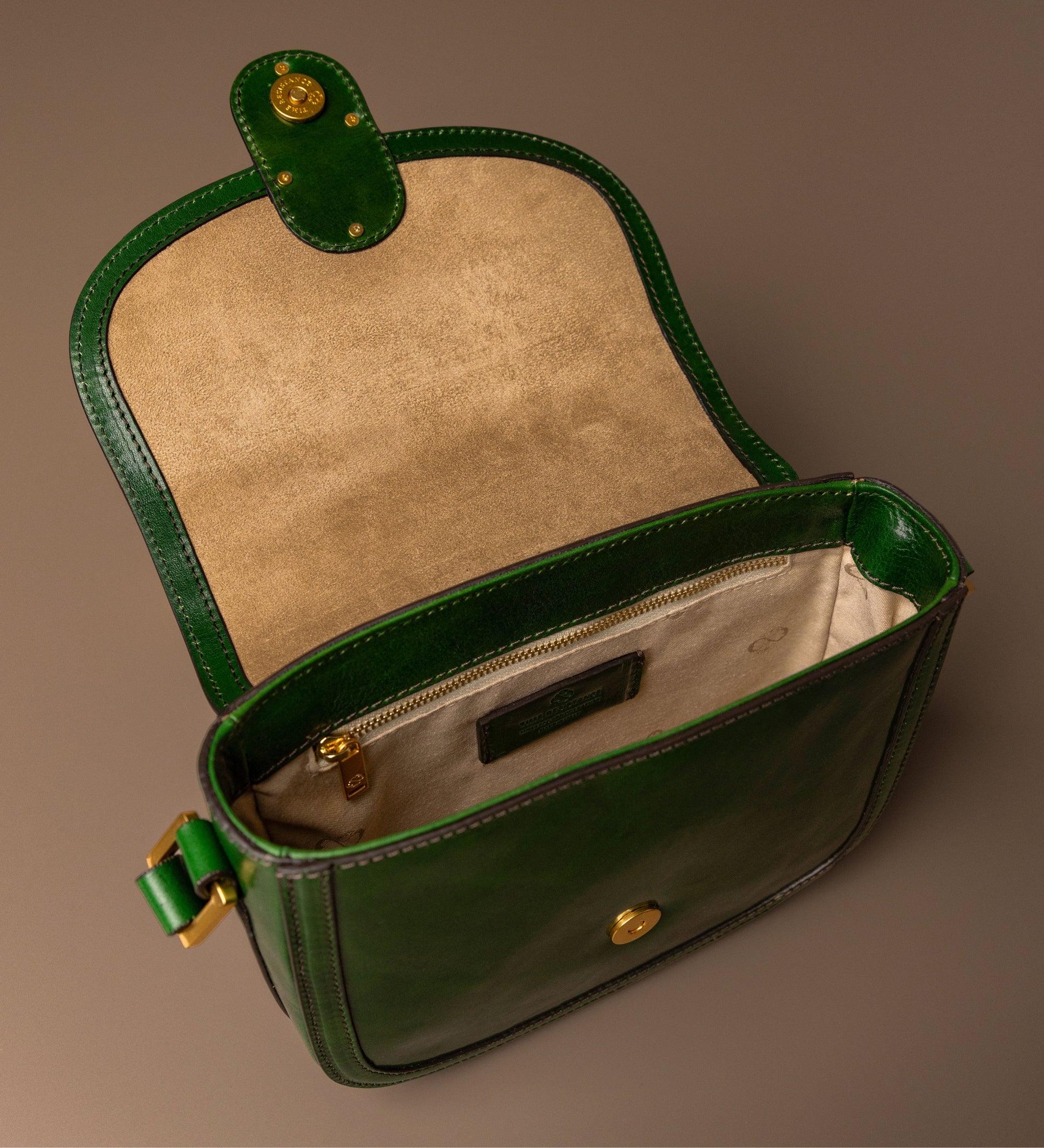 Sac à bandoulière selle en cuir pour femme Villette