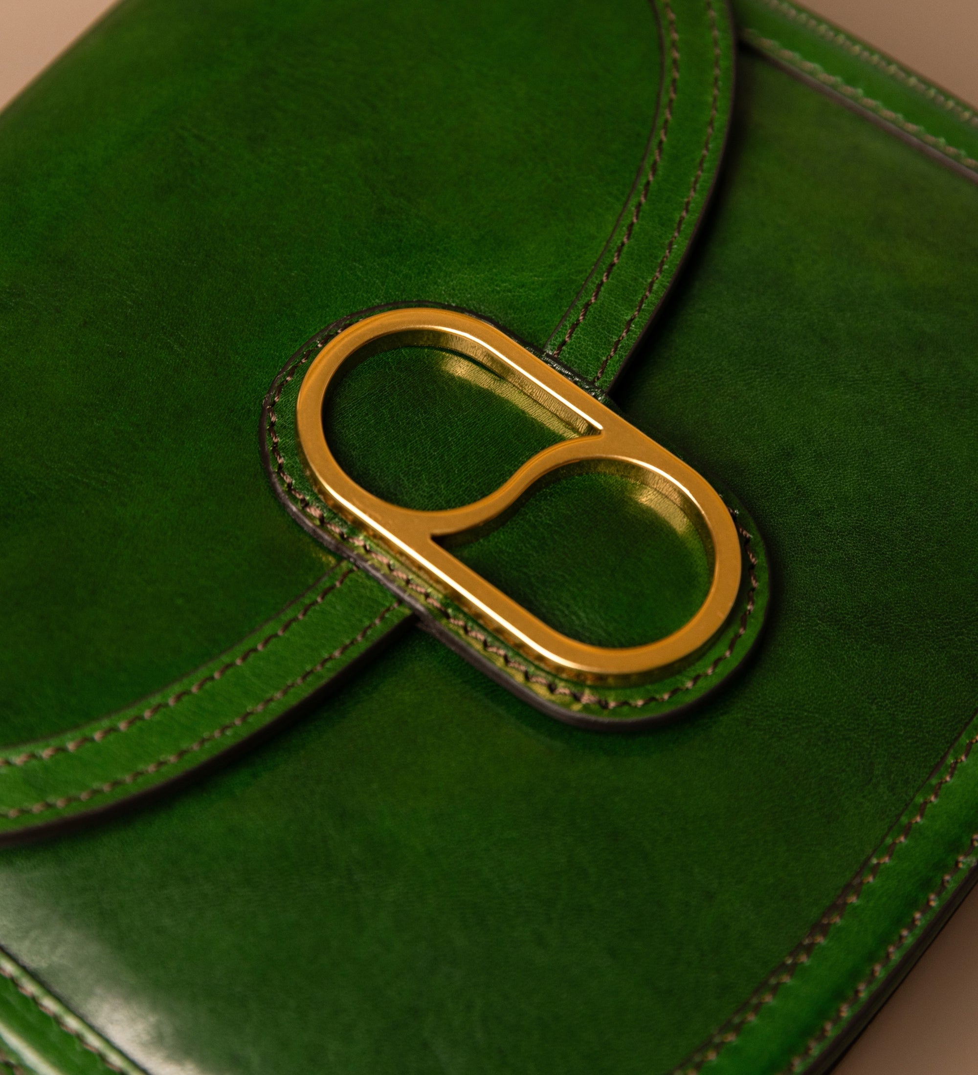 Sac à bandoulière selle en cuir pour femme Villette