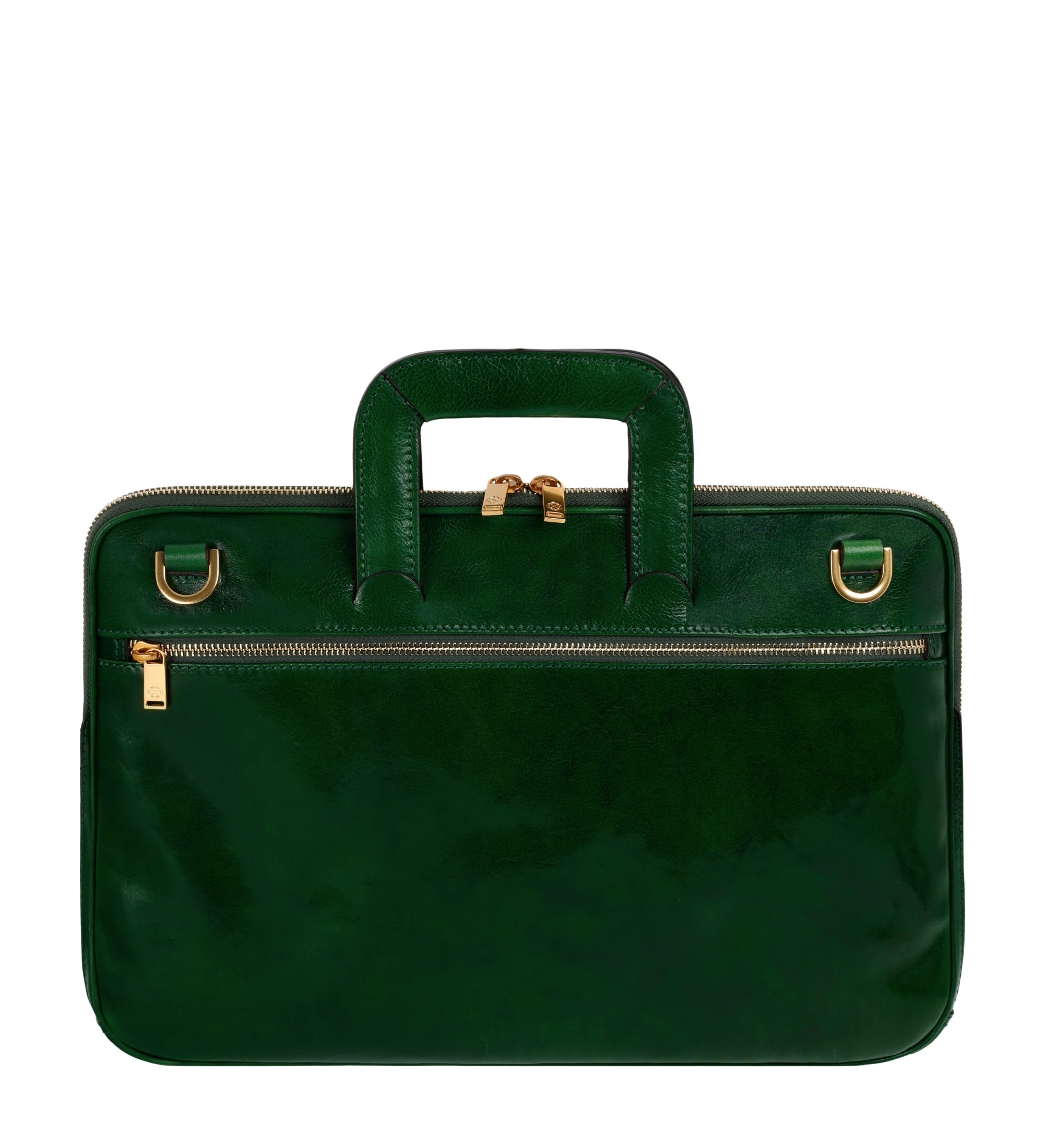 Sacoche pour ordinateur portable en cuir Brave New World