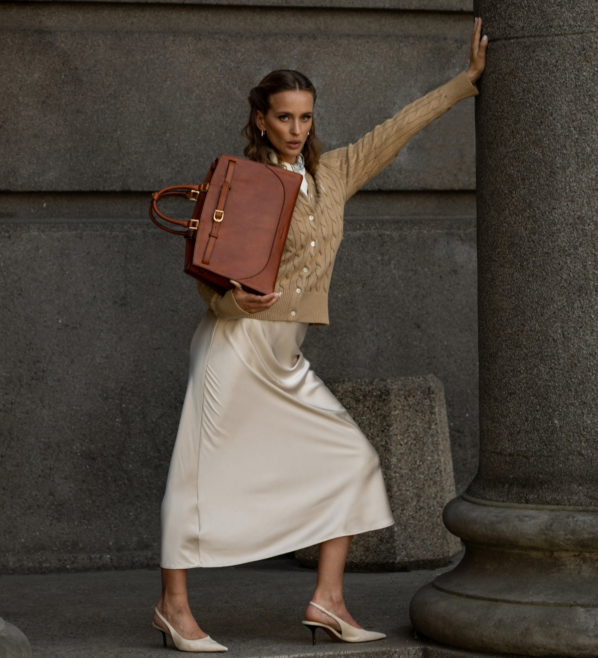 Sac à main en cuir pour femme Shirley