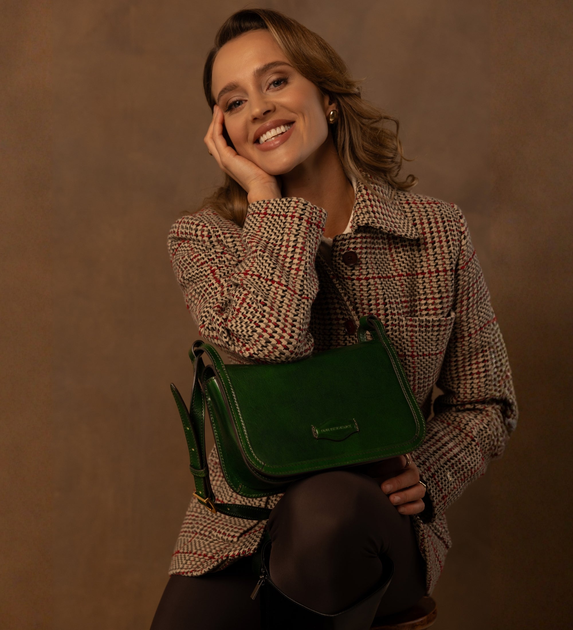 Sac à bandoulière en cuir pour femme Il Piacere