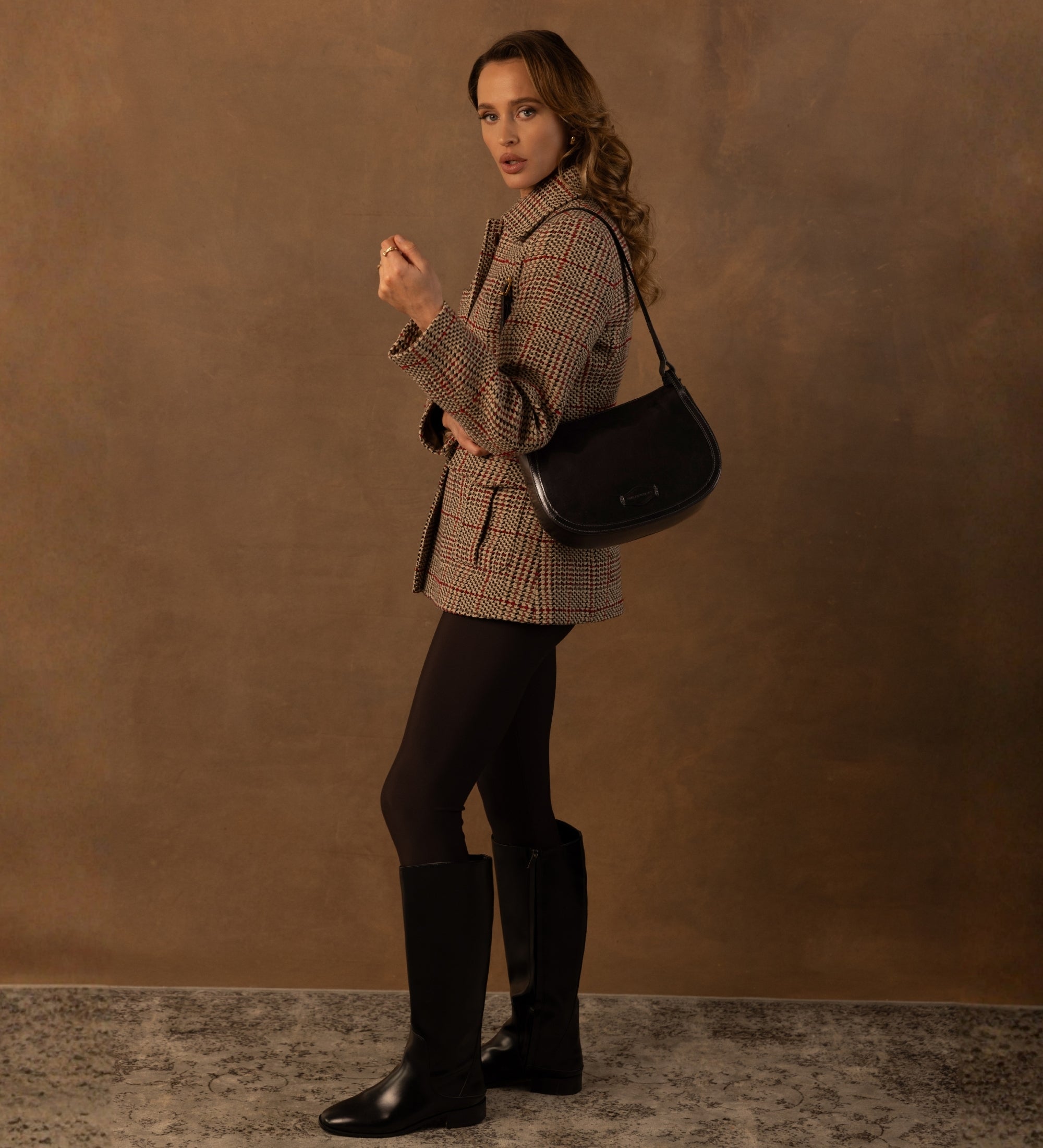 Sac Hobo pour femme en cuir pour femme La Noia