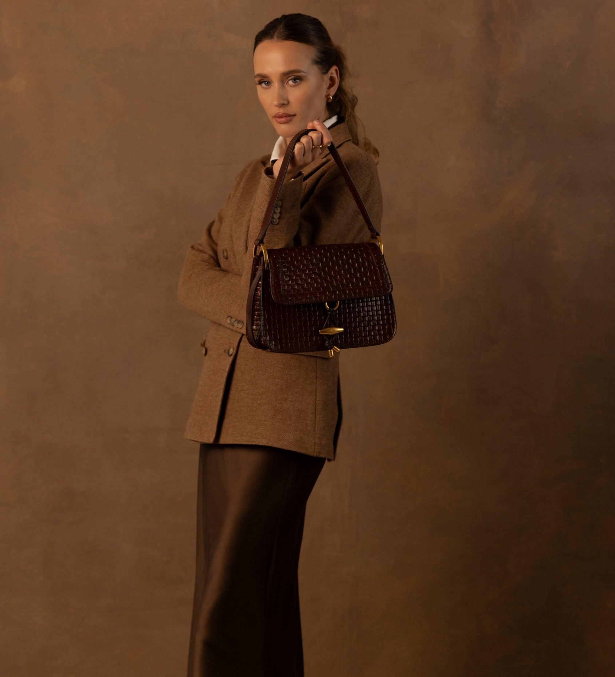 Sac à rabat en cuir pour femme Possession