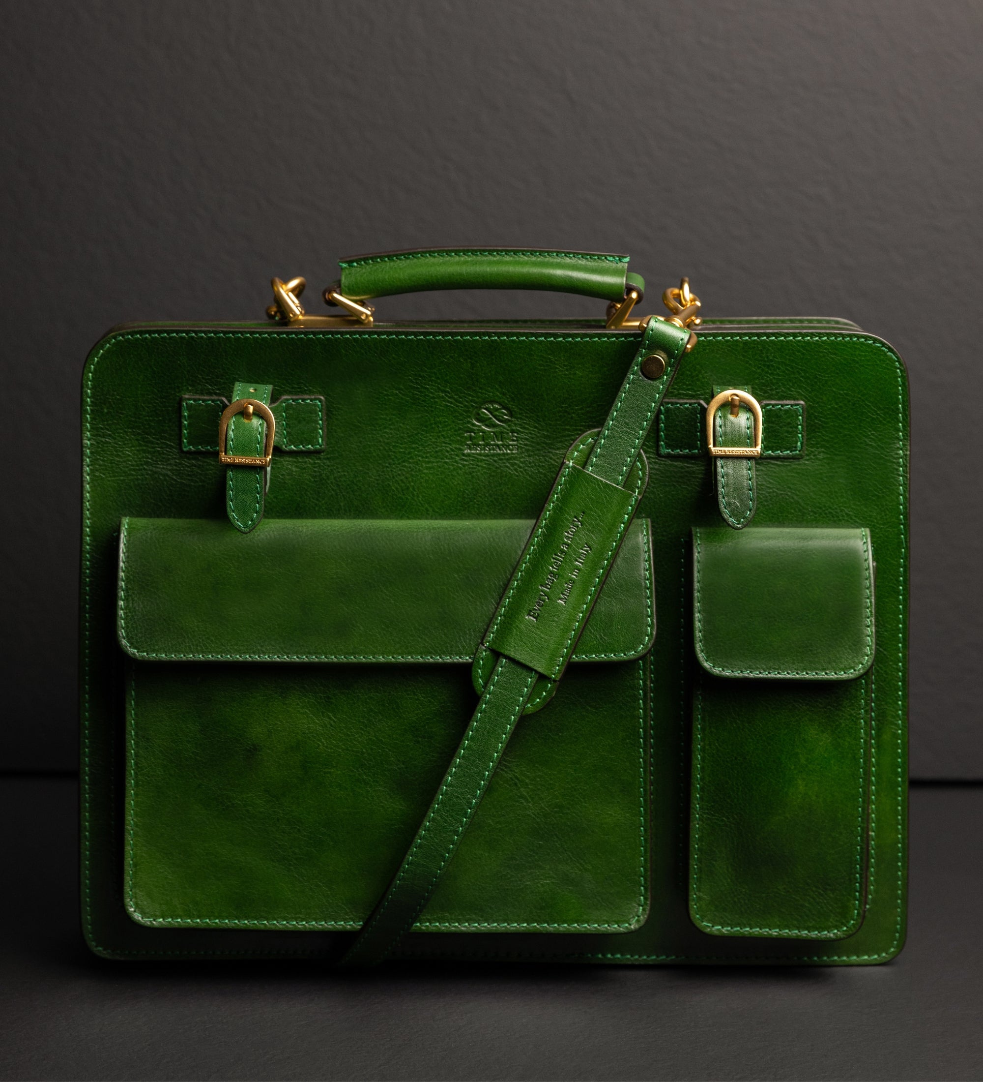 Cartable en cuir The Prophet