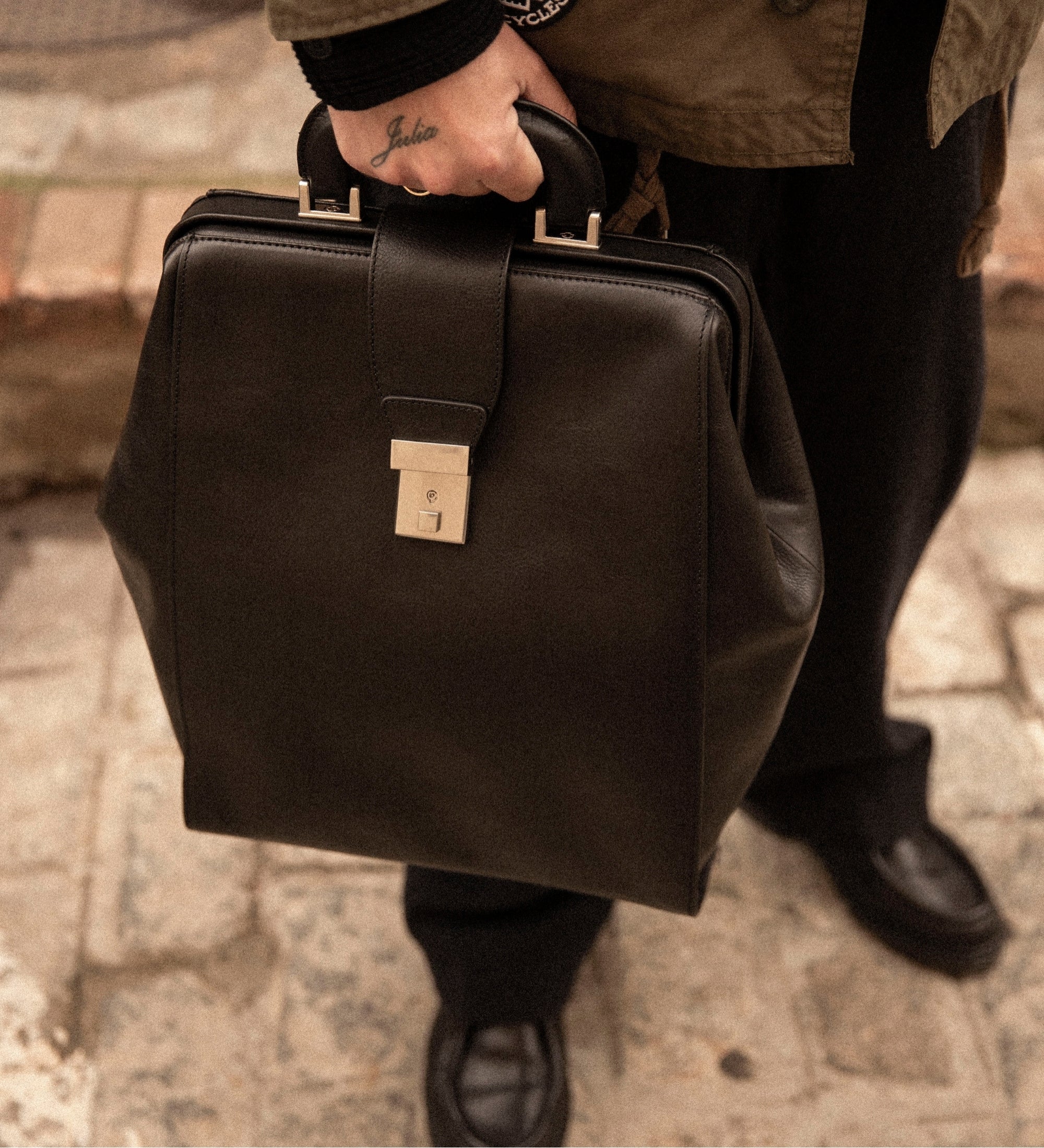 Sac à dos en cuir A Brief Story of Time