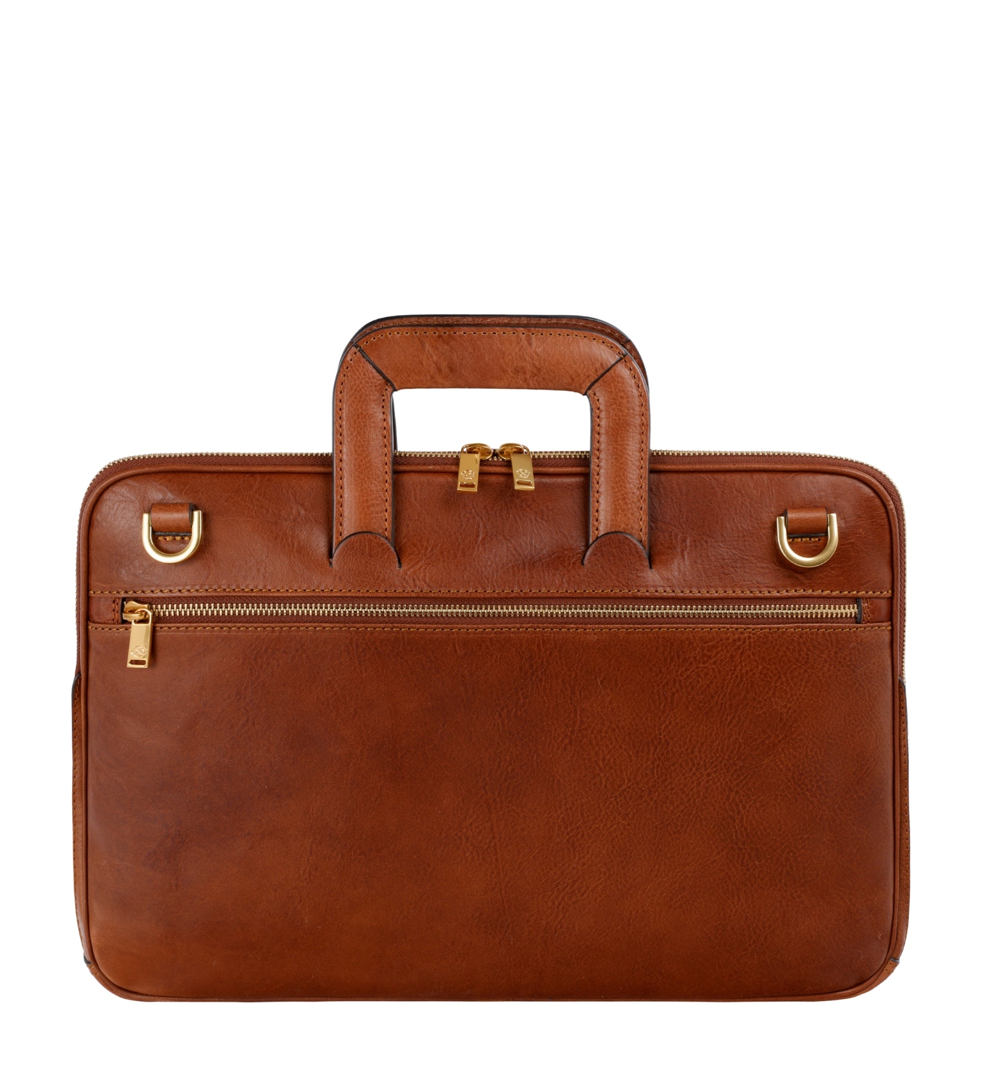Sacoche pour ordinateur portable en cuir pour femme Brave New World