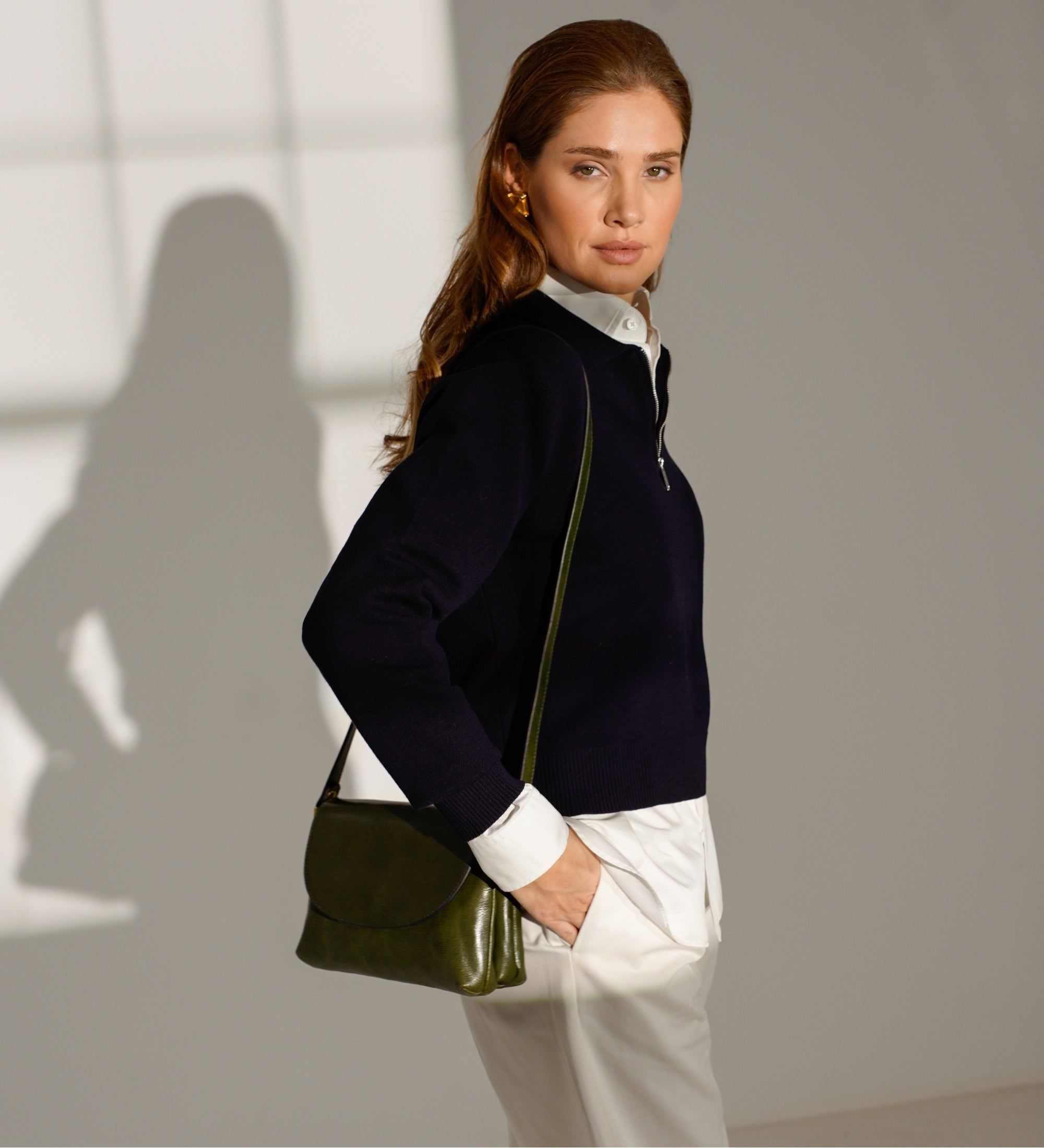 Sac à bandoulière en cuir pour femme Sophie's Choice