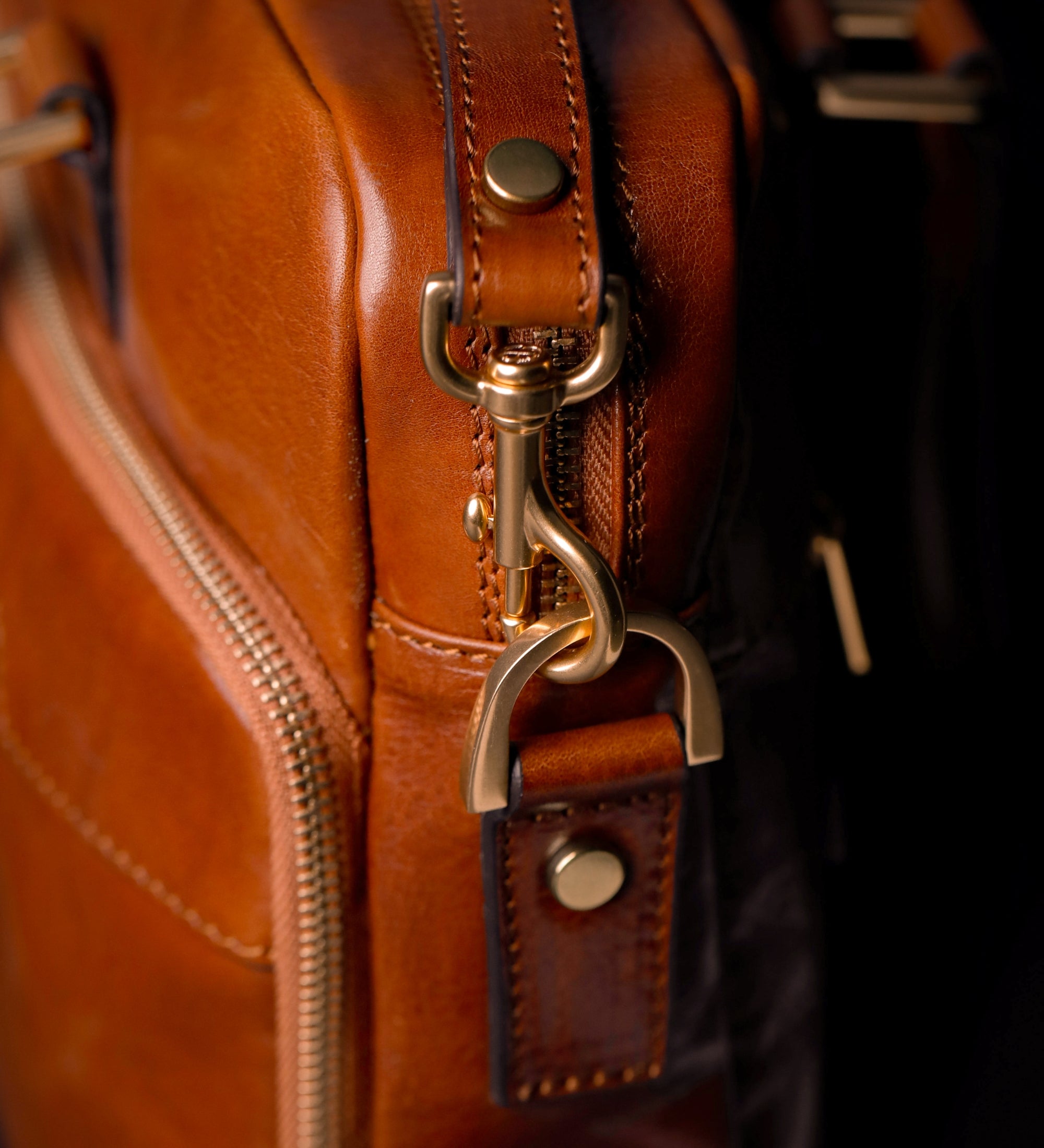 Sacoche pour ordinateur portable en cuir Orlando