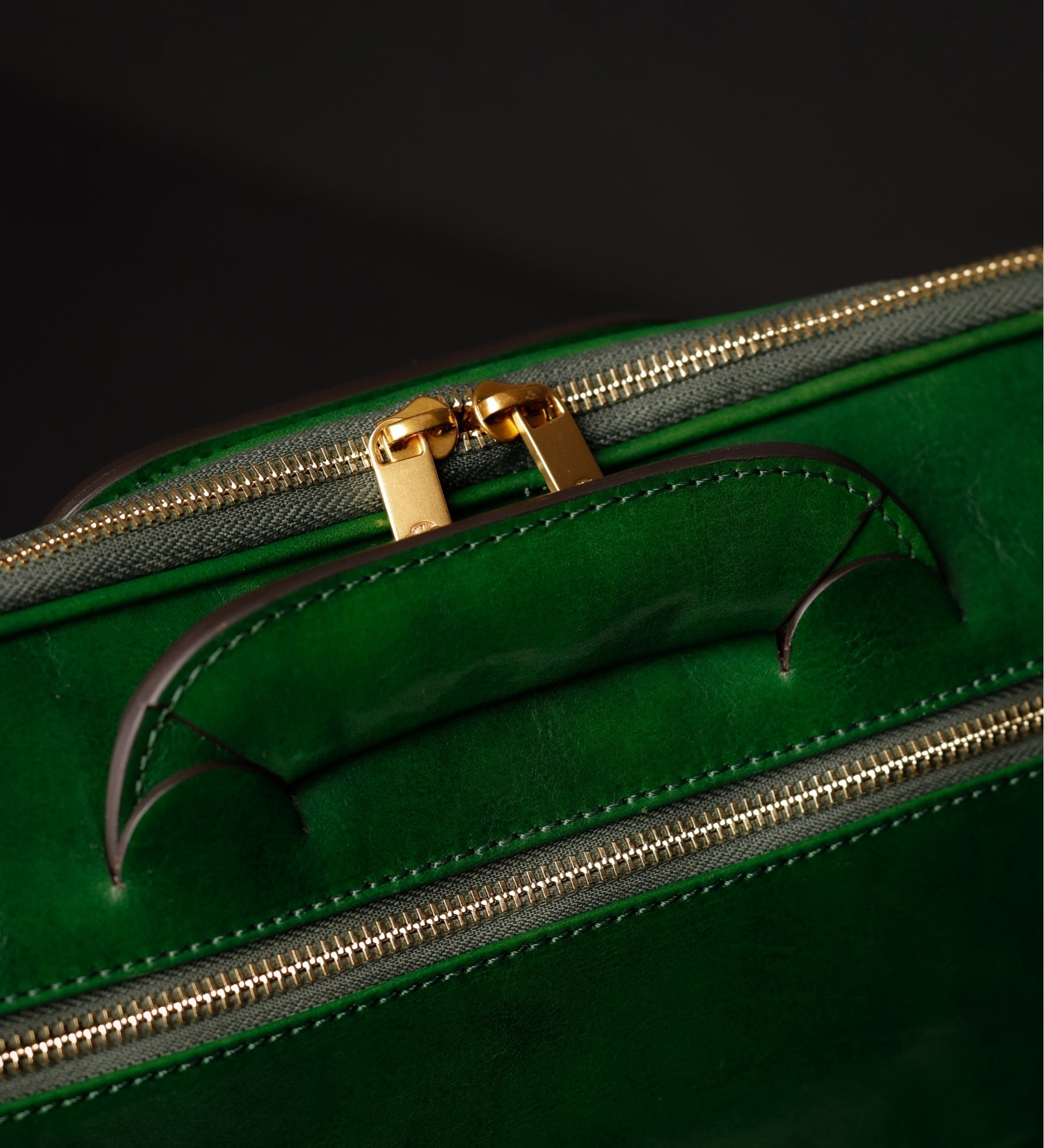 Sacoche pour ordinateur portable en cuir Brave New World