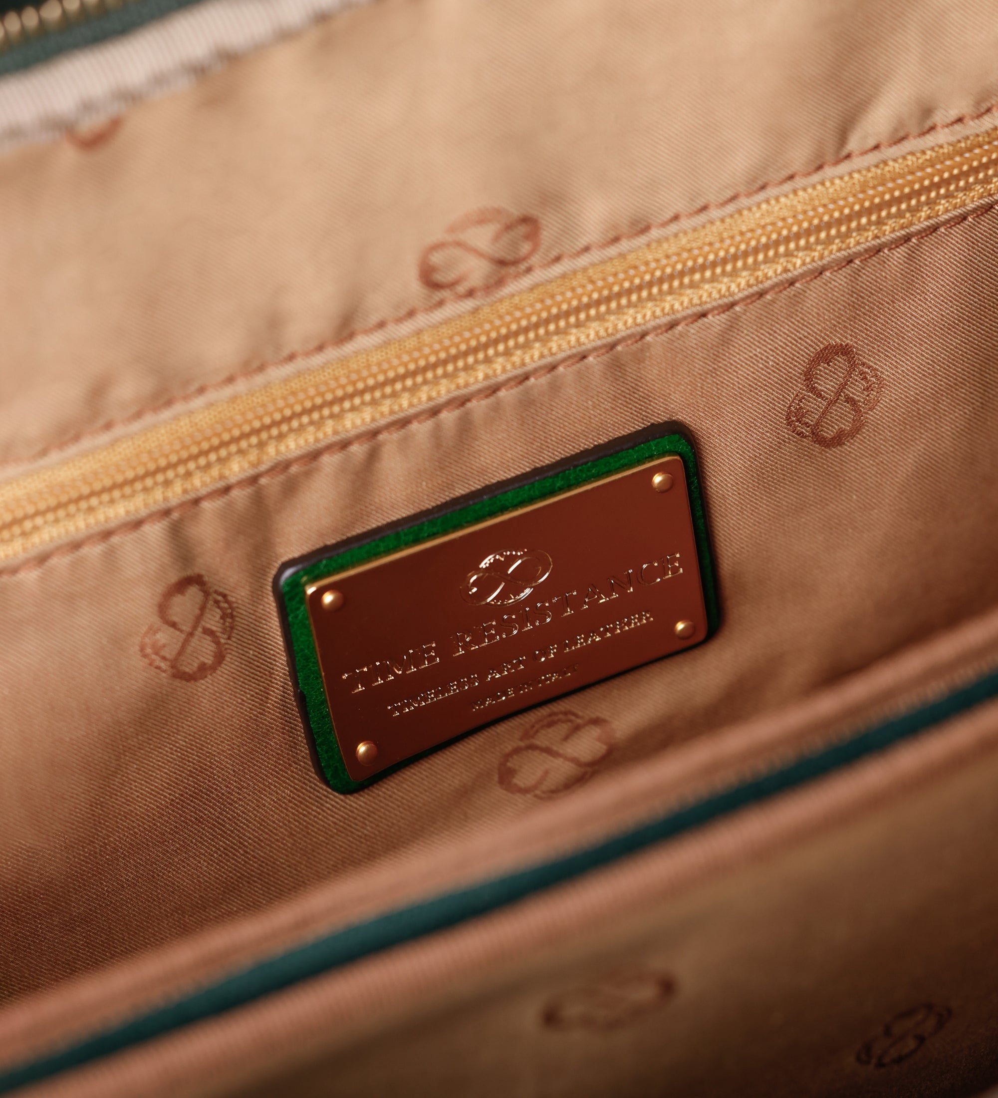 Sacoche pour ordinateur portable en cuir Brave New World