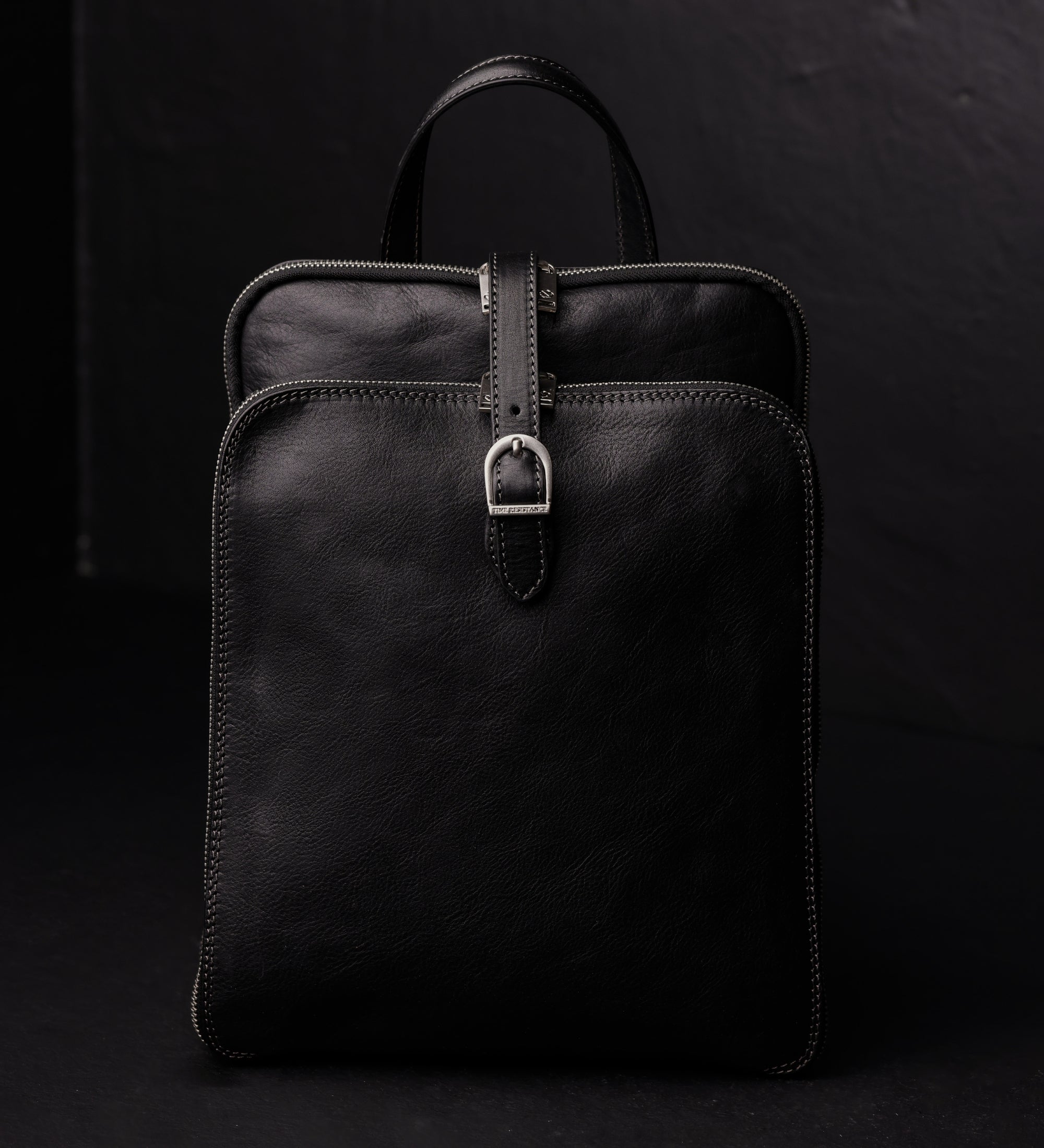 Sac à dos convertible à bandoulière en cuir pour femme Clarissa