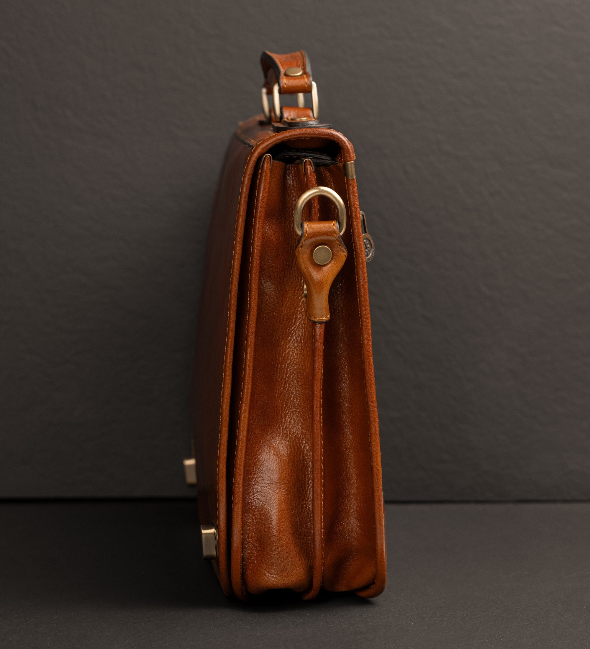 Sacoche pour ordinateur portable en cuir Illusions