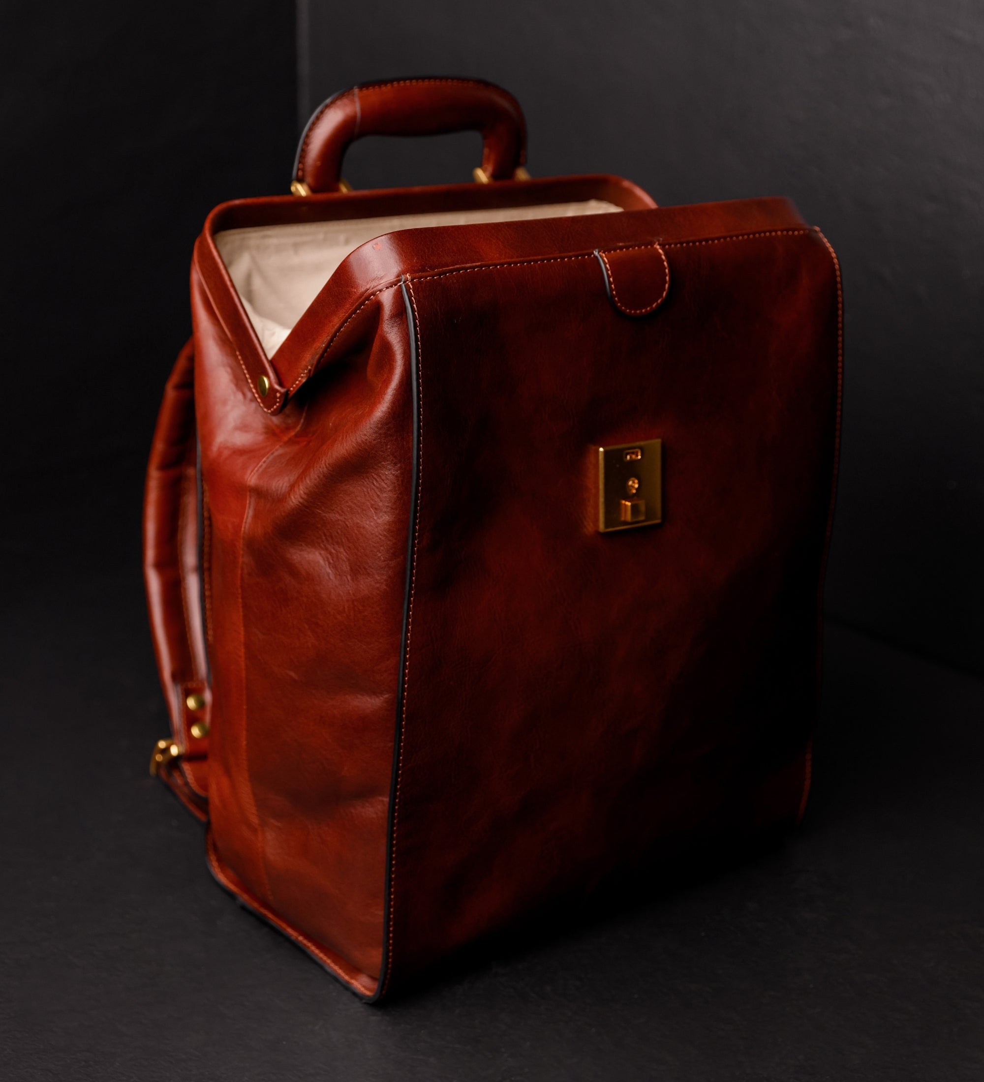 Sac à dos en cuir A Brief Story of Time