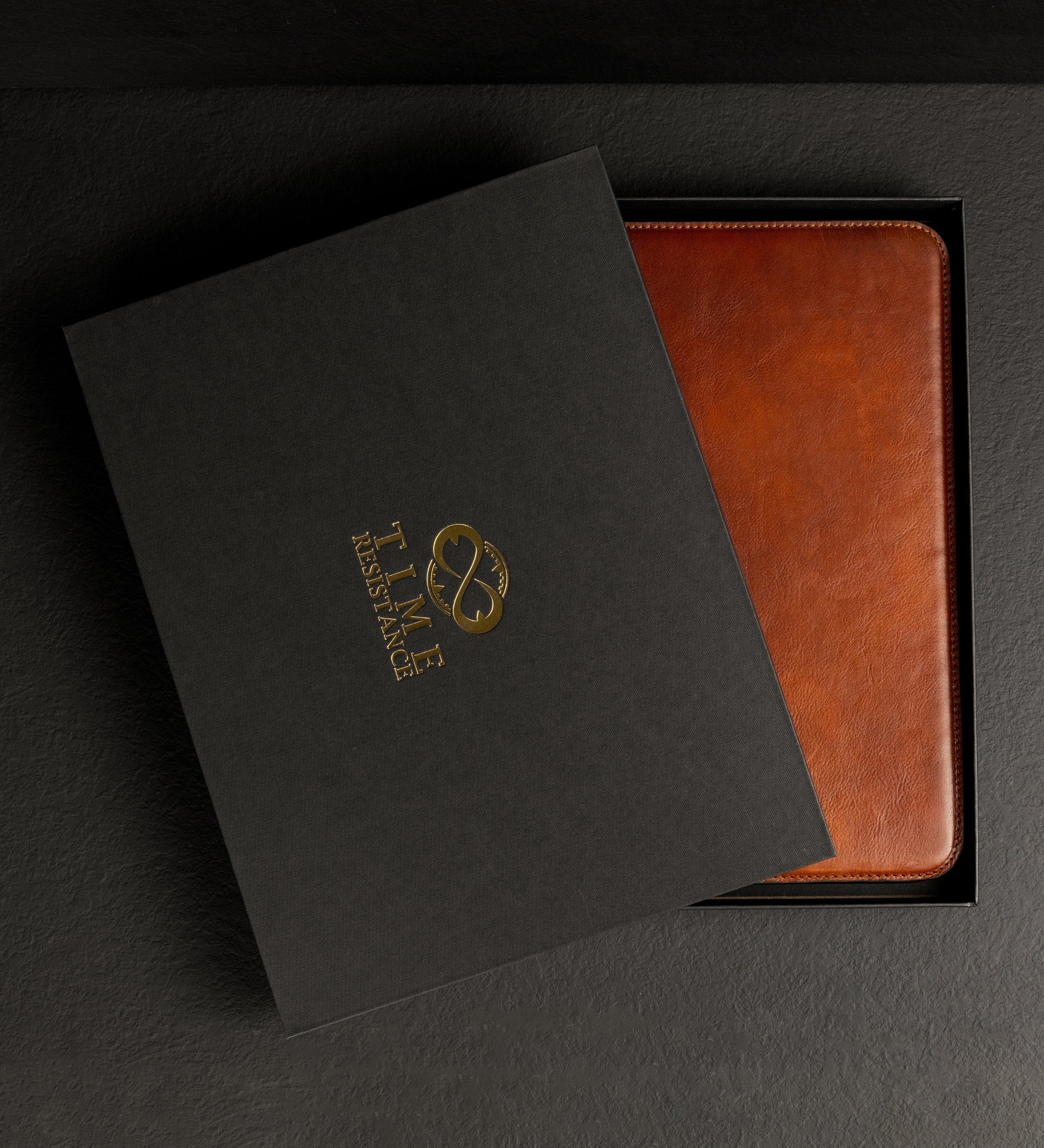 Porte-documents organiseur A4 en cuir Candide