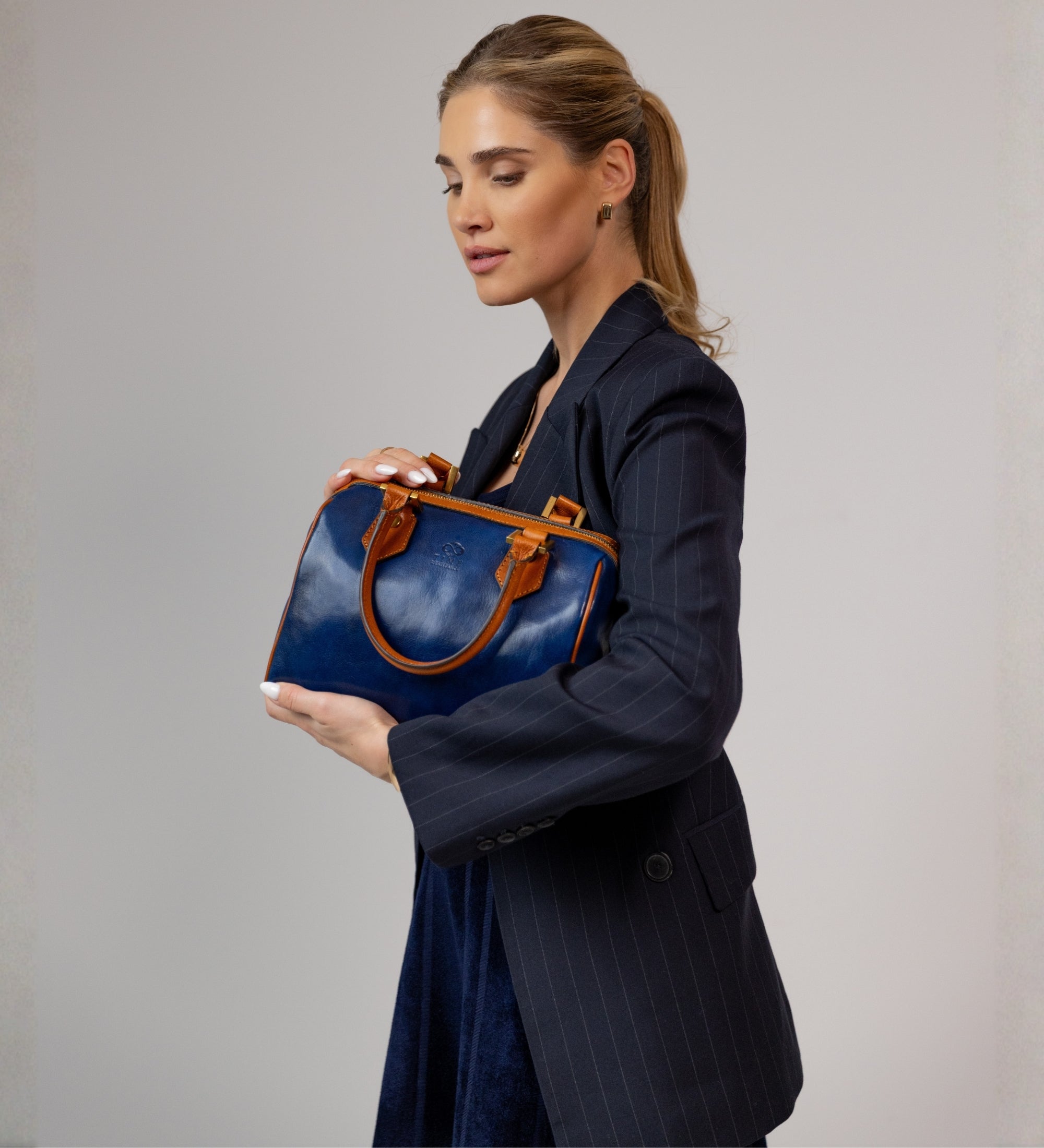 Sac baril en cuir pour femme Little Dorrit